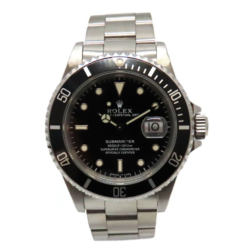 Rolex Rolex Rolex Submariner Date Stainless Steel Metal Automatic 16610 DUTY FREE for USA Size ONE SIZE - 1 Thumbnail