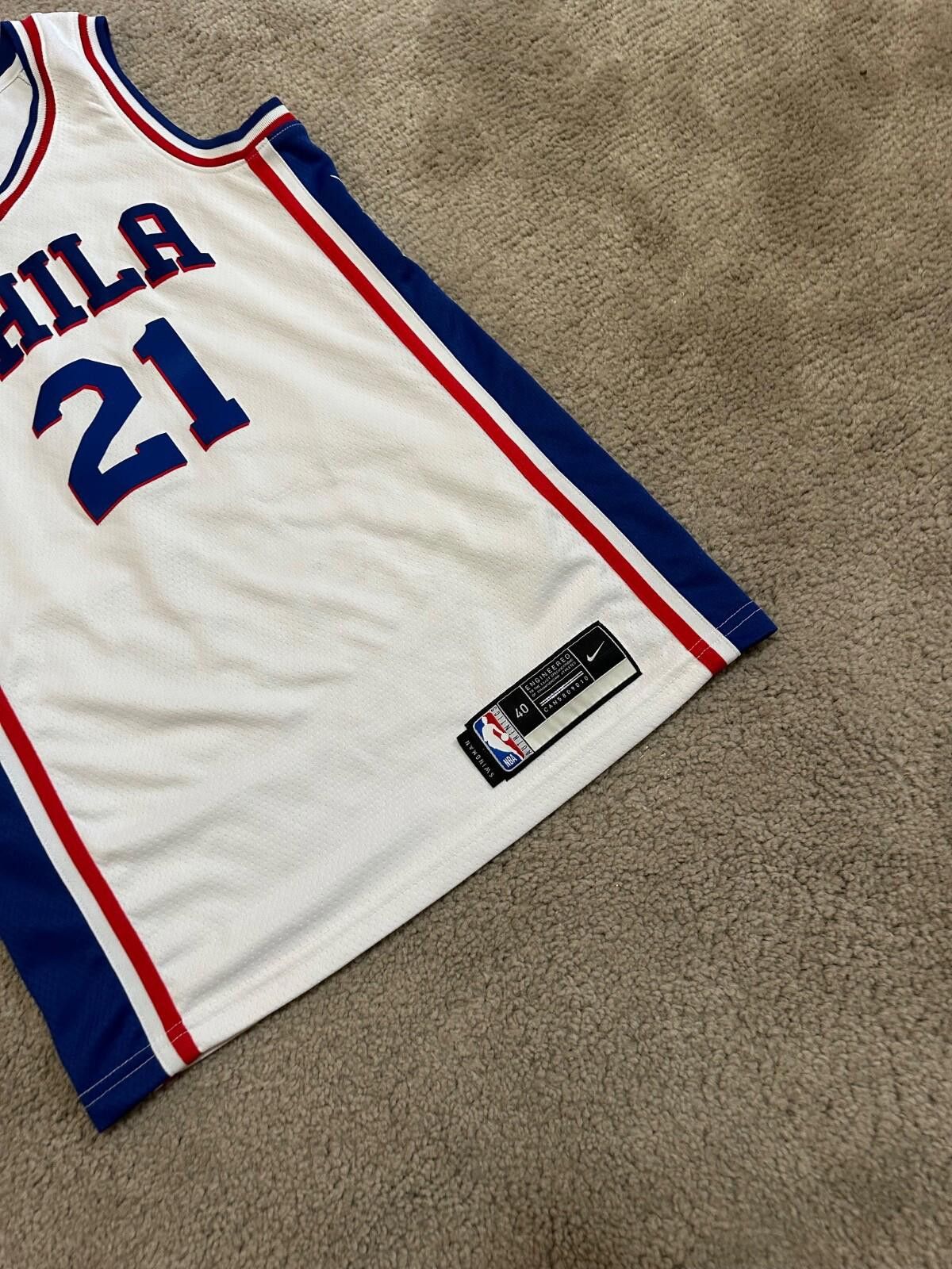 Nike NIKE PHILA PHILADELPHIA 76ERS BASKETBALL SHIRT JERSEY NBA Size US S / EU 44-46 / 1 - 2 Thumbnail