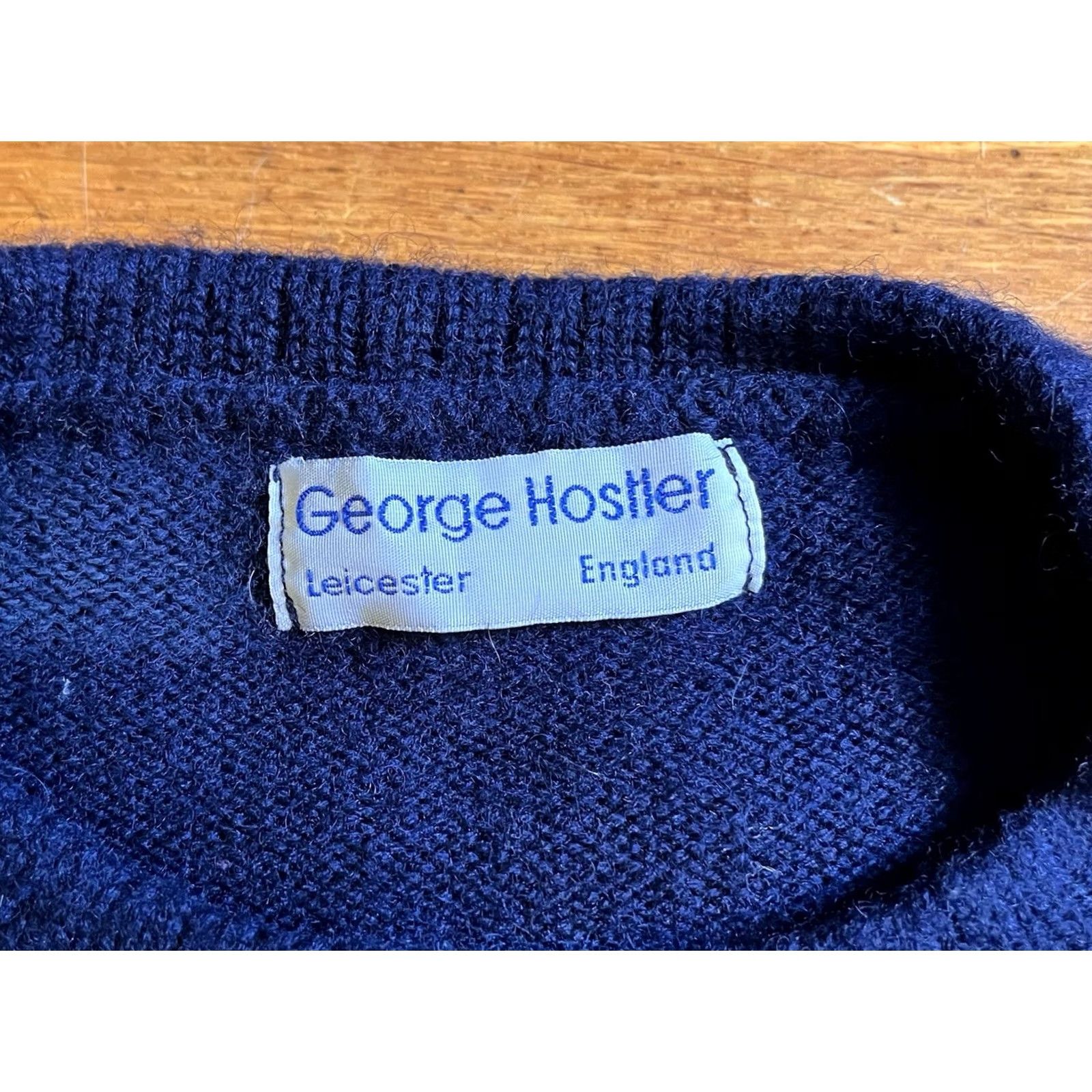 George VINTAGE George Hostler Captain Sailing Anchor Sweater Women's L Blue Size L / US 10 / IT 46 - 5 Thumbnail