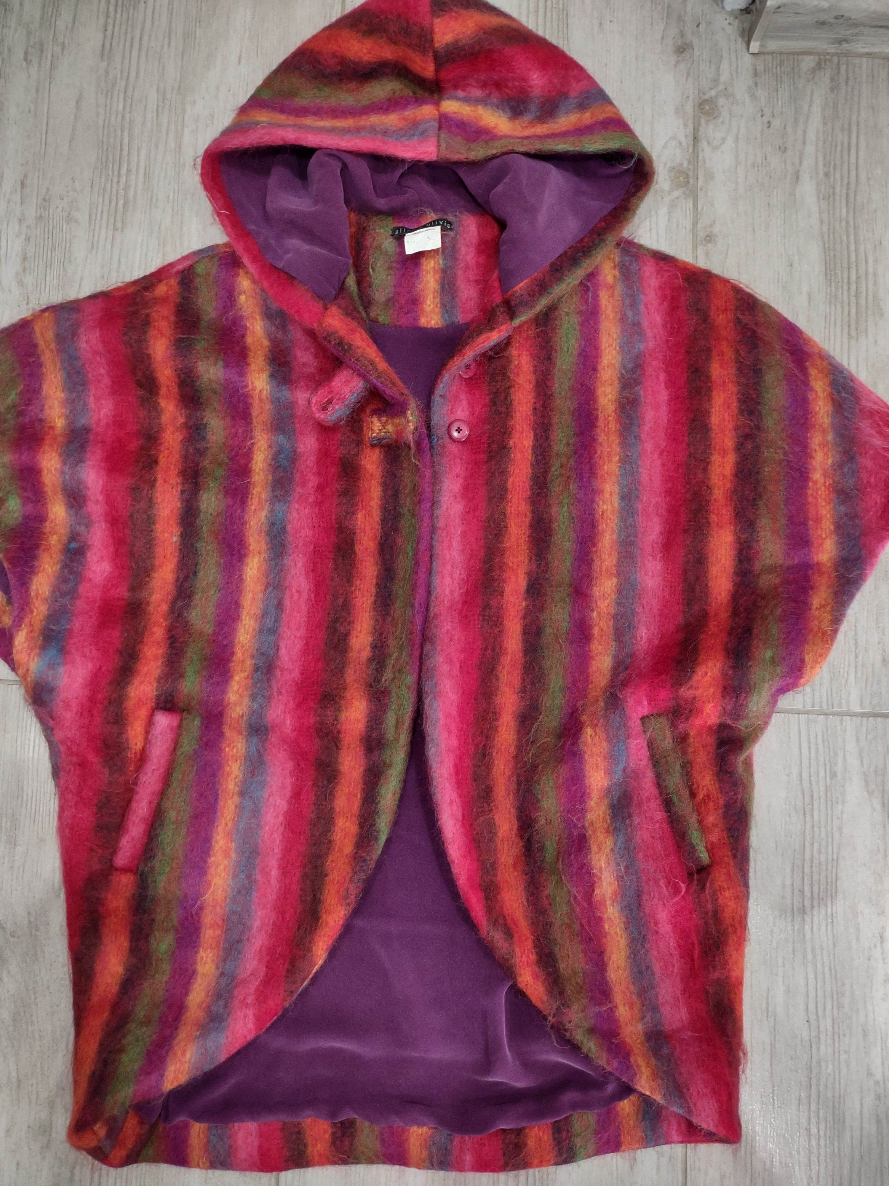 Alice + Olivia Beautiful woolen cape Alice + Olivia Size ONE SIZE - 5 Thumbnail