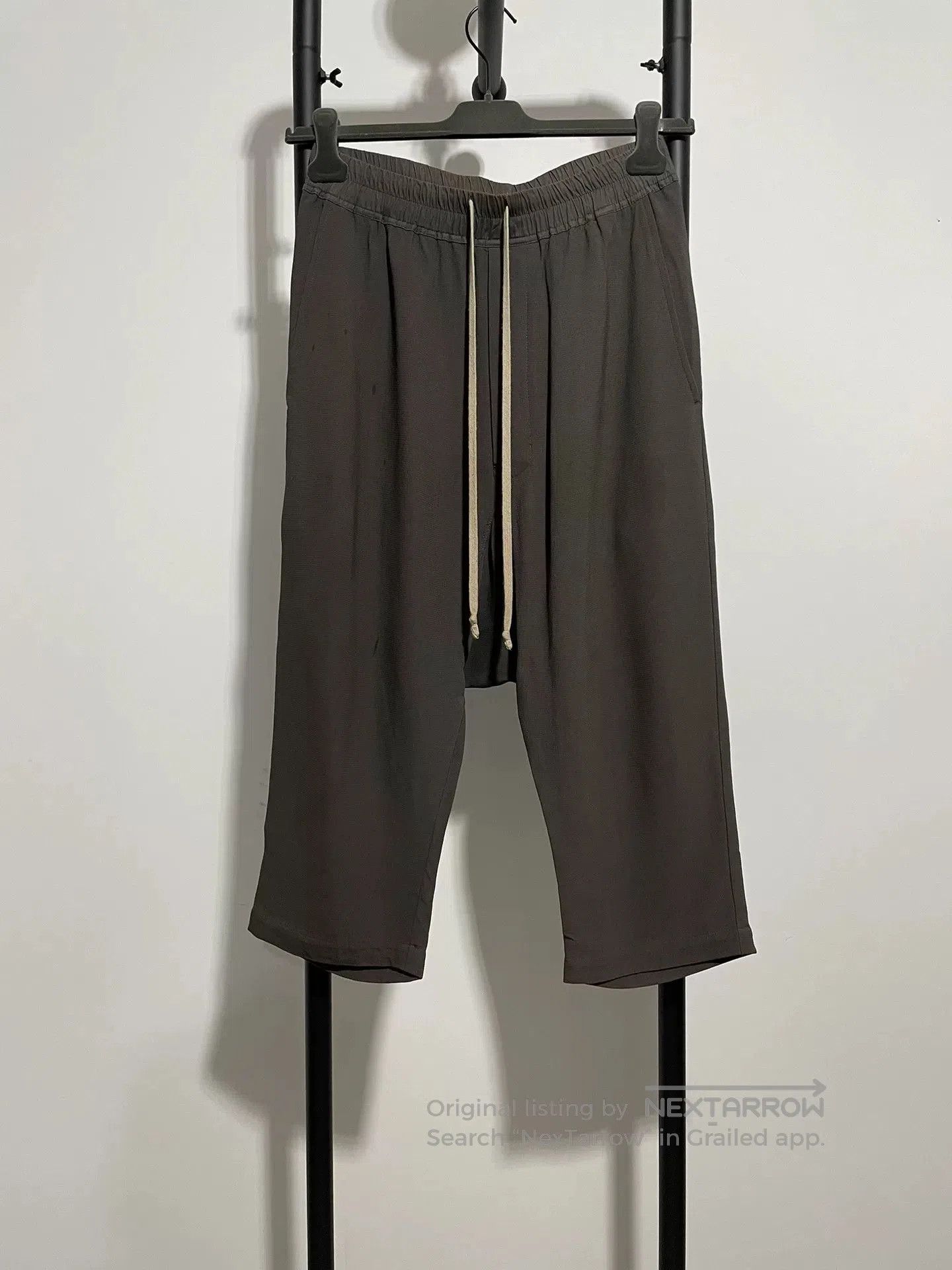 Rick Owens rick owens cropped pants in gray. Size US 36 / EU 52 - 1 Thumbnail