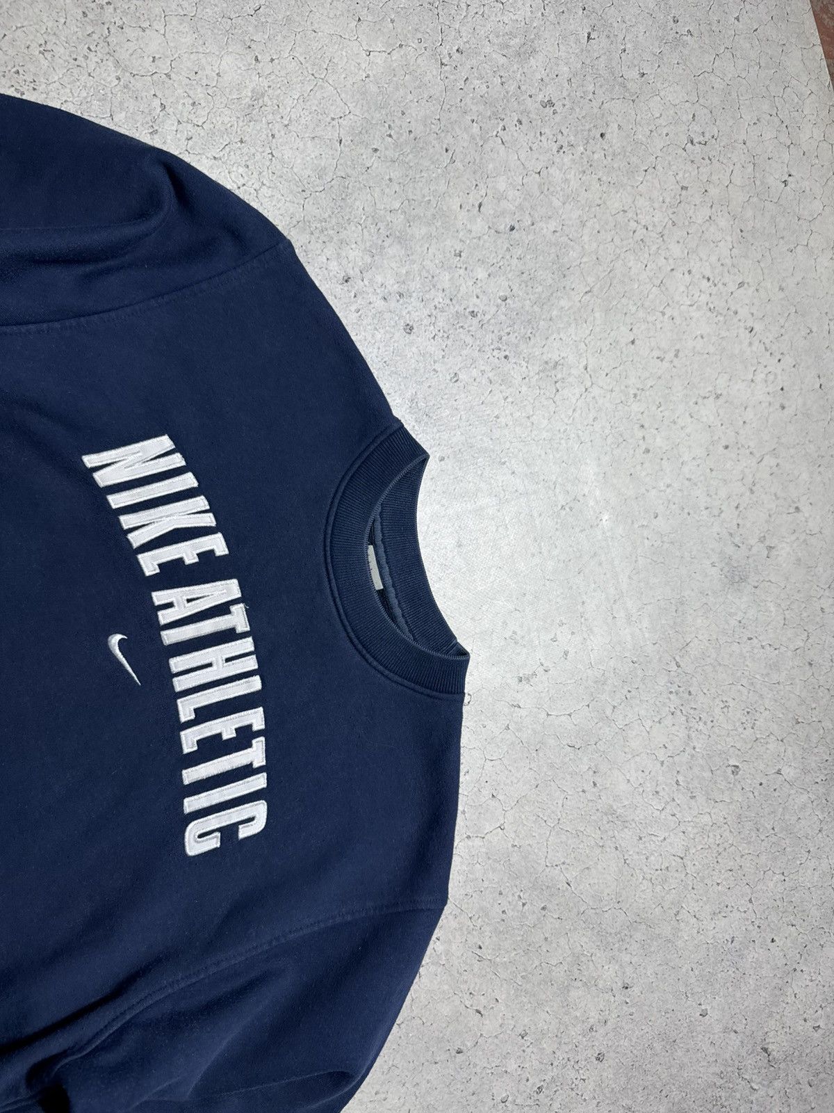 Nike Nike Athletic Vintage Sweatshirt Y2K Swoosh Drill Baggy Size US S / EU 44-46 / 1 - 4 Thumbnail