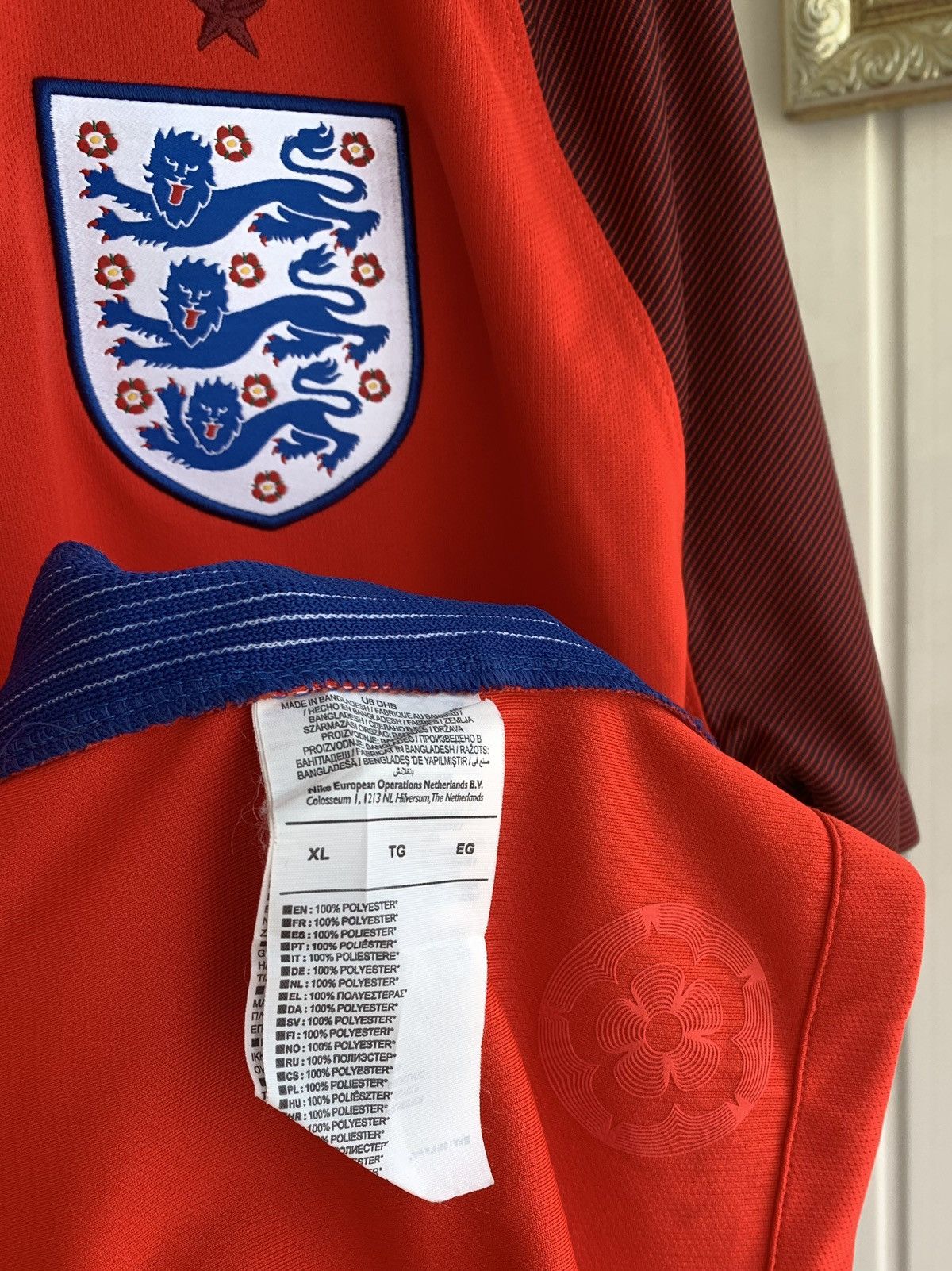 Nike Nike England 2016-2017 Away Shirt Soccer Jersey Size XL Size US XL / EU 56 / 4 - 8 Thumbnail