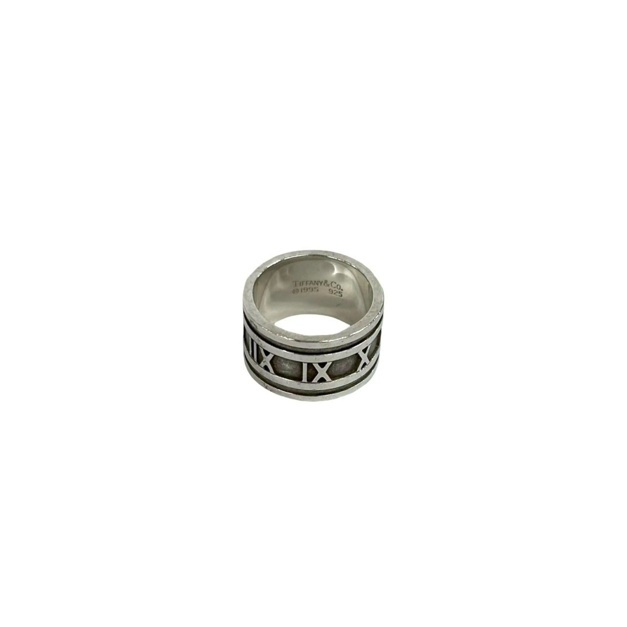 Tiffany & Co. TIFFANY&Co. Tiffany Wide Atlas Ring, Sterling Silver 925, Accessory, 702-3 Size ONE SIZE - 1 Thumbnail