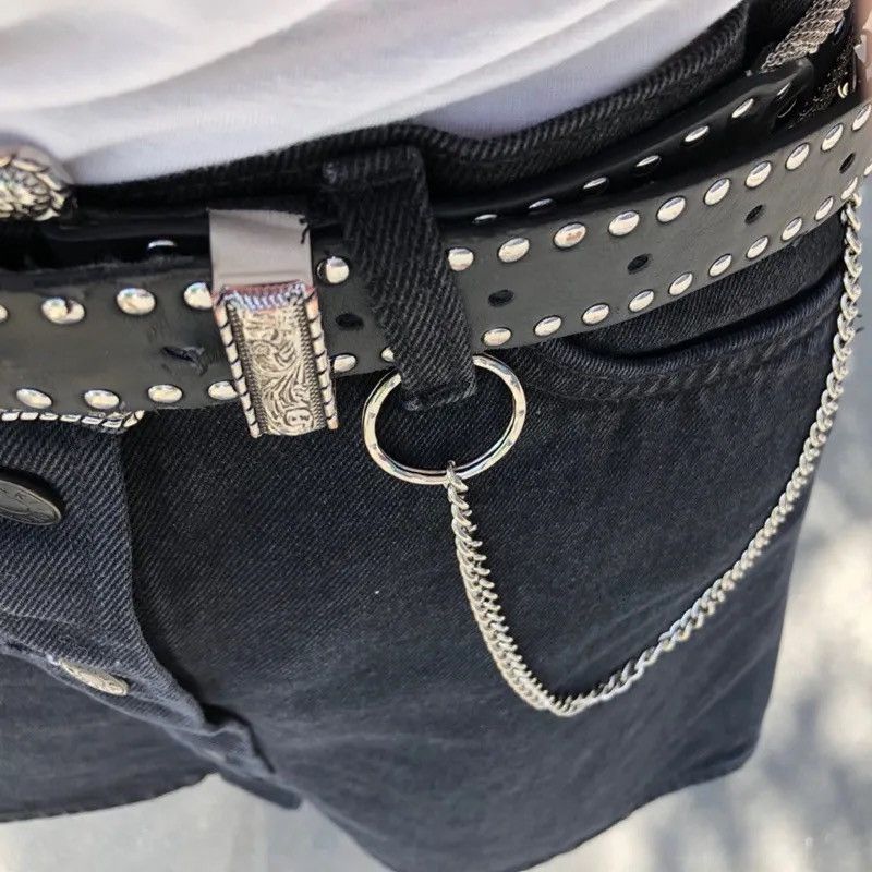 Other Long Metal Chain Wallet Belt Size ONE SIZE - 4 Thumbnail