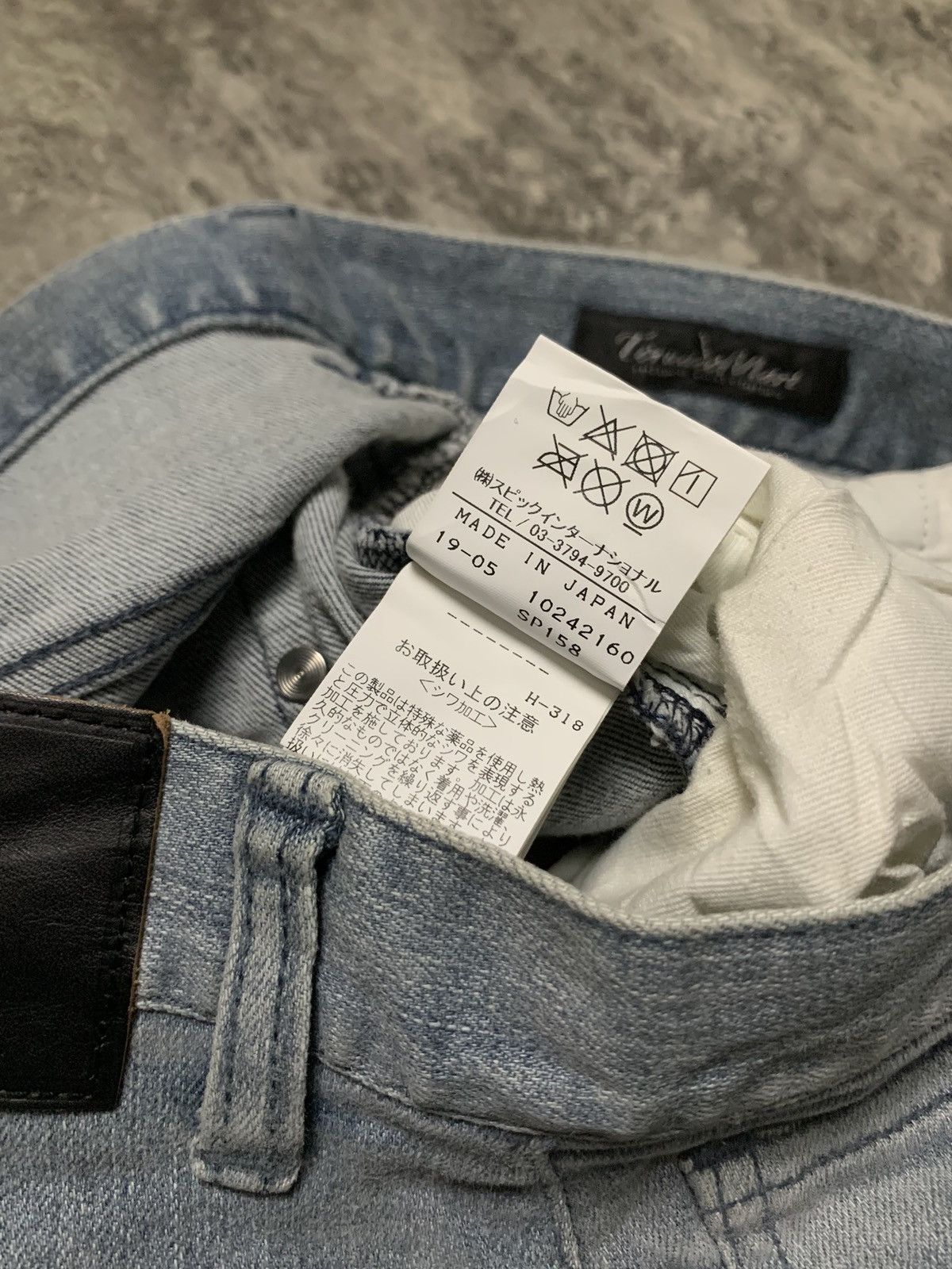 Tornado Mart Tornado Mart Clawmark Wolf Cut Slim Jeans Size US 30 / EU 46 - 10 Thumbnail