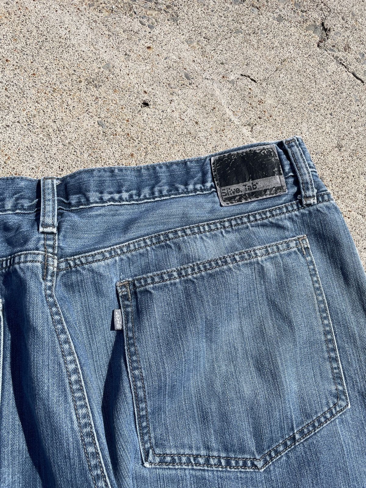 Levi's Levis Silver Tab Wide Leg Denim Size US 40 / EU 56 - 3 Thumbnail