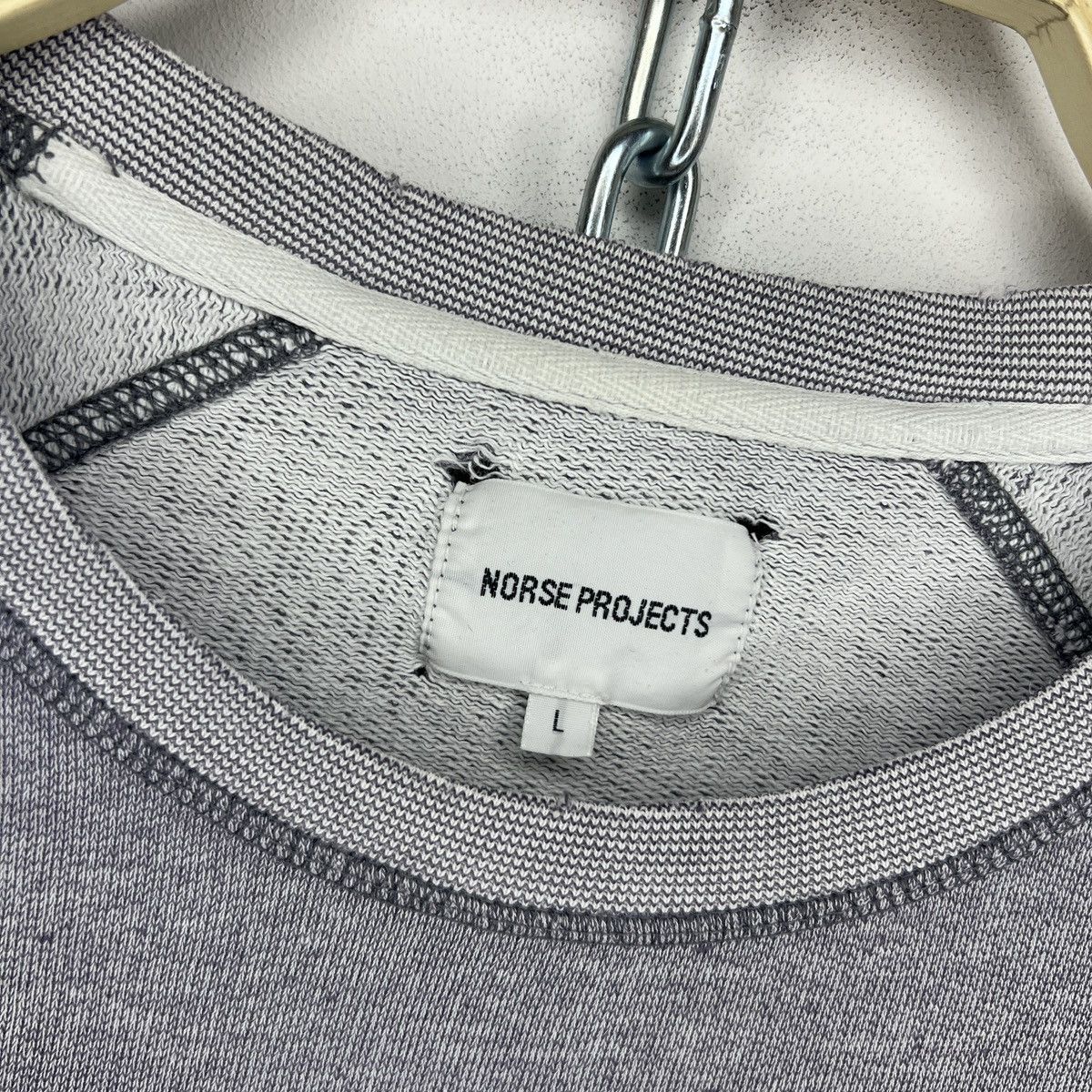 Designer × Norse Projects NORSE PROJECTS Distressed Vorm Moulinex Sweatshirt SS13 Size US L / EU 52-54 / 3 - 5 Thumbnail