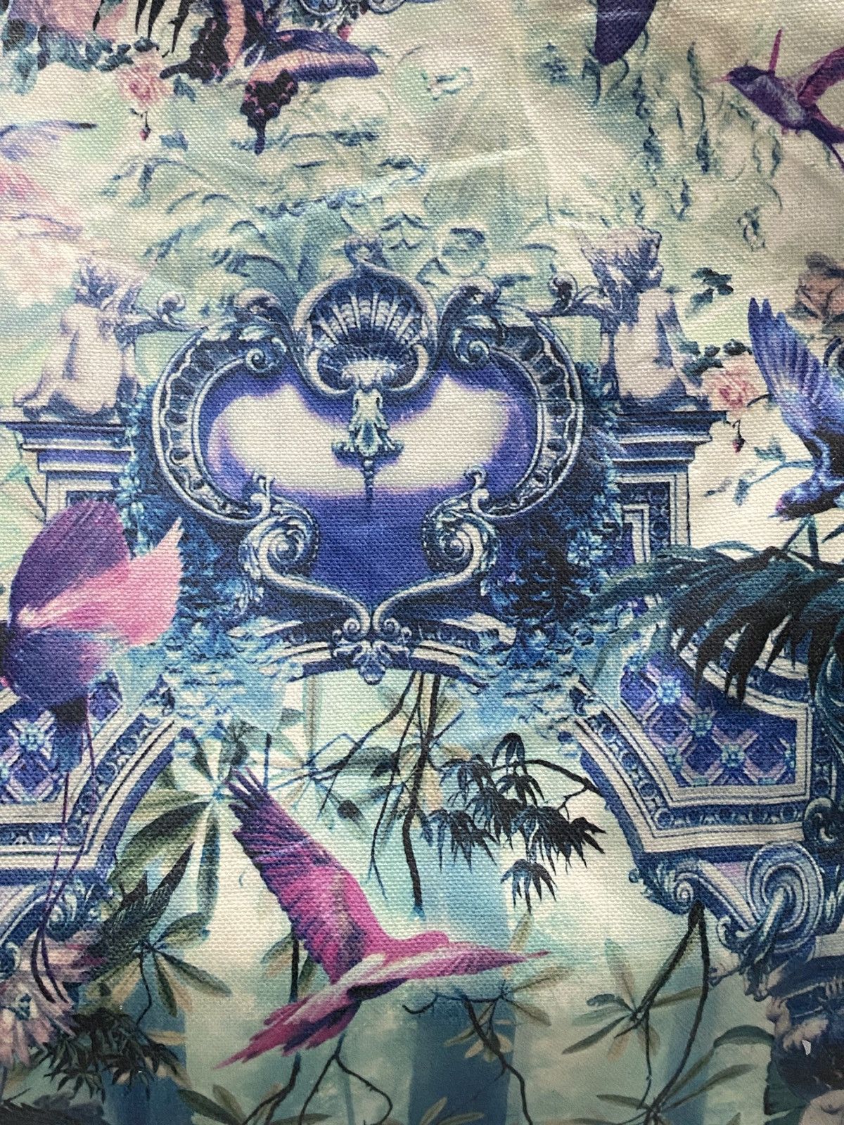 Jean Paul Gaultier Vintage Jean Paul Gaultier "Paradise” Flamingo Tote Bag Size ONE SIZE - 12 Thumbnail