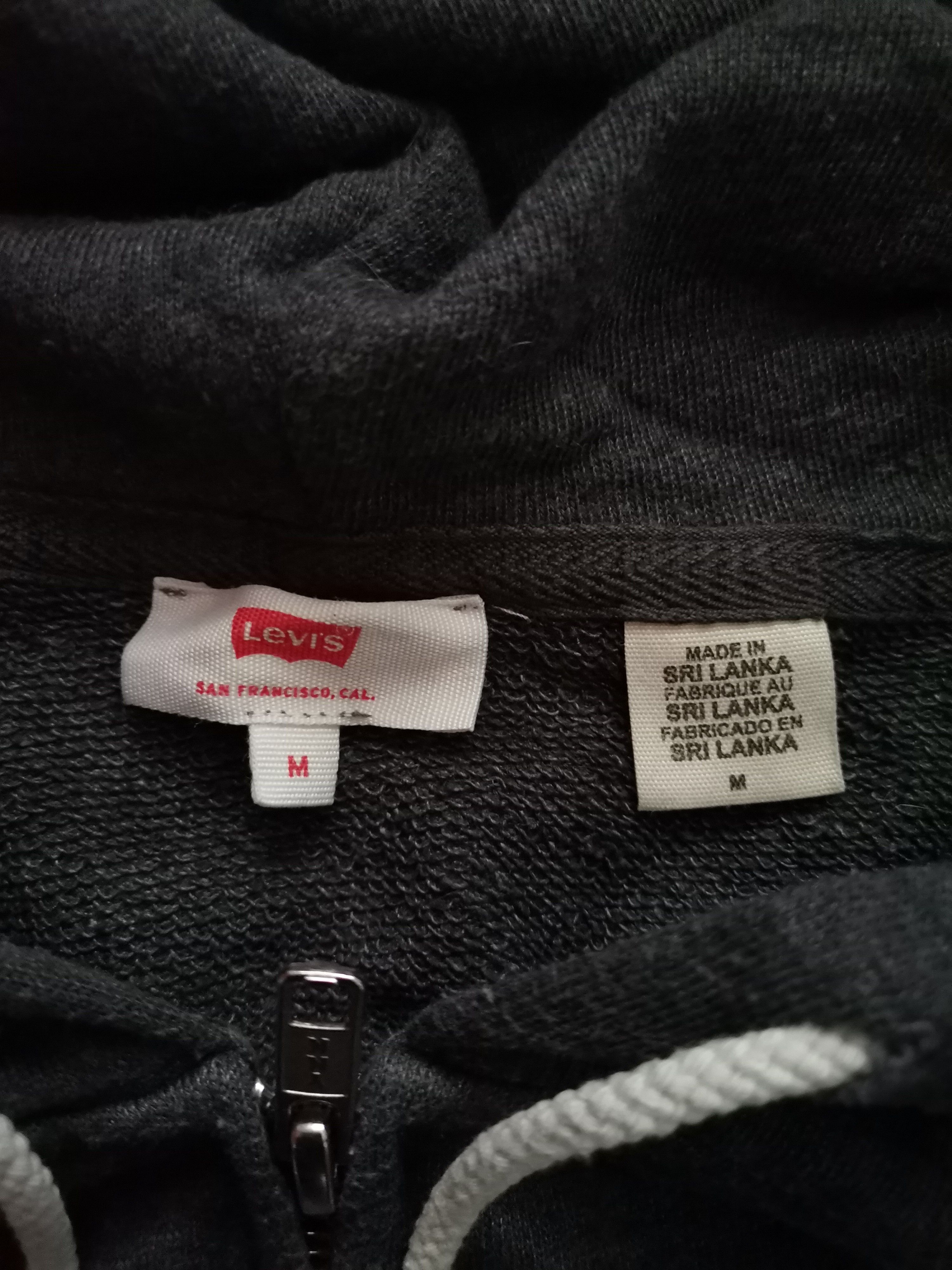 Levi's Levi's Women's Zip Up Hoodie Size M / US 6-8 / IT 42-44 - 3 Thumbnail
