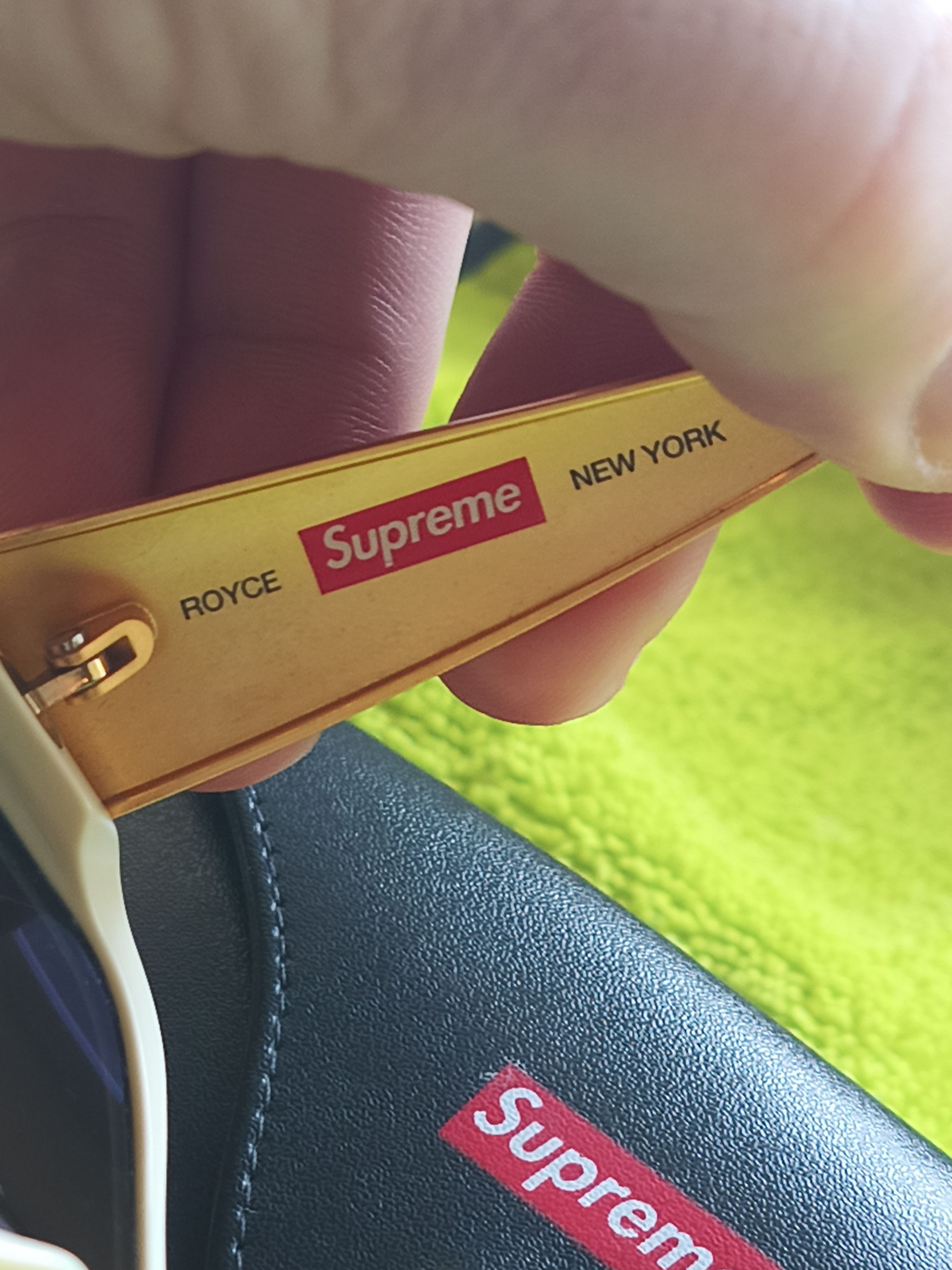 Supreme supreme royce sunglasses gold and white vintage Size ONE SIZE - 5 Thumbnail