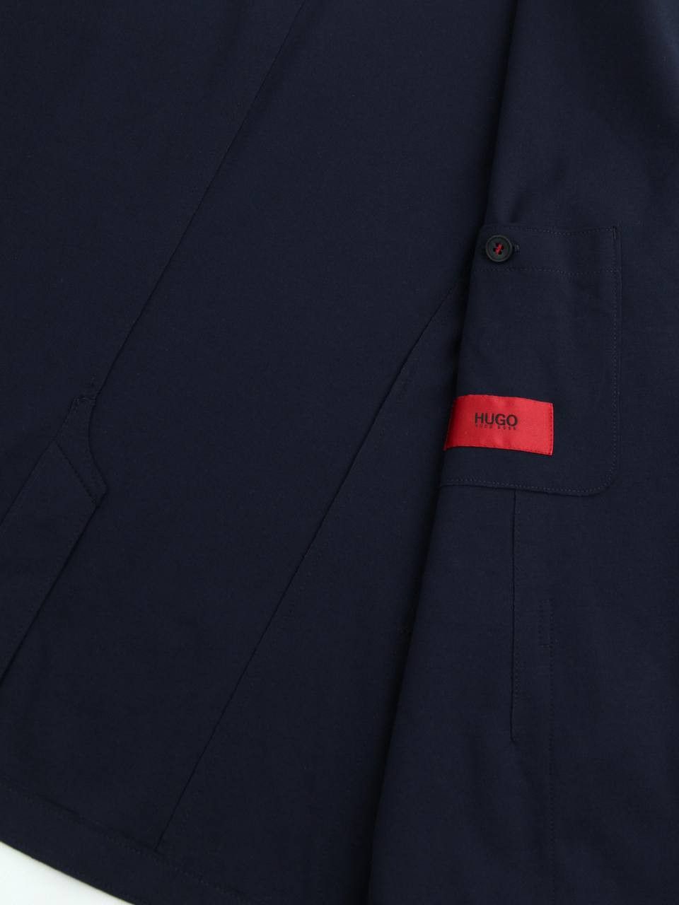 Hugo Boss HUGO BOSS Blue knitted jacket Size 48R - 9 Thumbnail