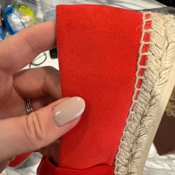 Stella McCartney STELLA MCCARTNEY Bicolor Striped Espadrilles Cap Toe Flats Size US 5.5 / IT 35.5 - 9 Thumbnail