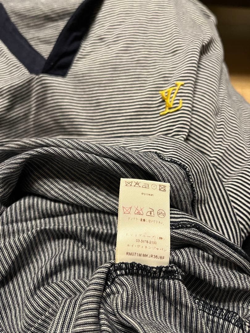 Louis Vuitton Louis Vuitton Skipper Stripe Polo Shirt Size US M / EU 48-50 / 2 - 8 Thumbnail