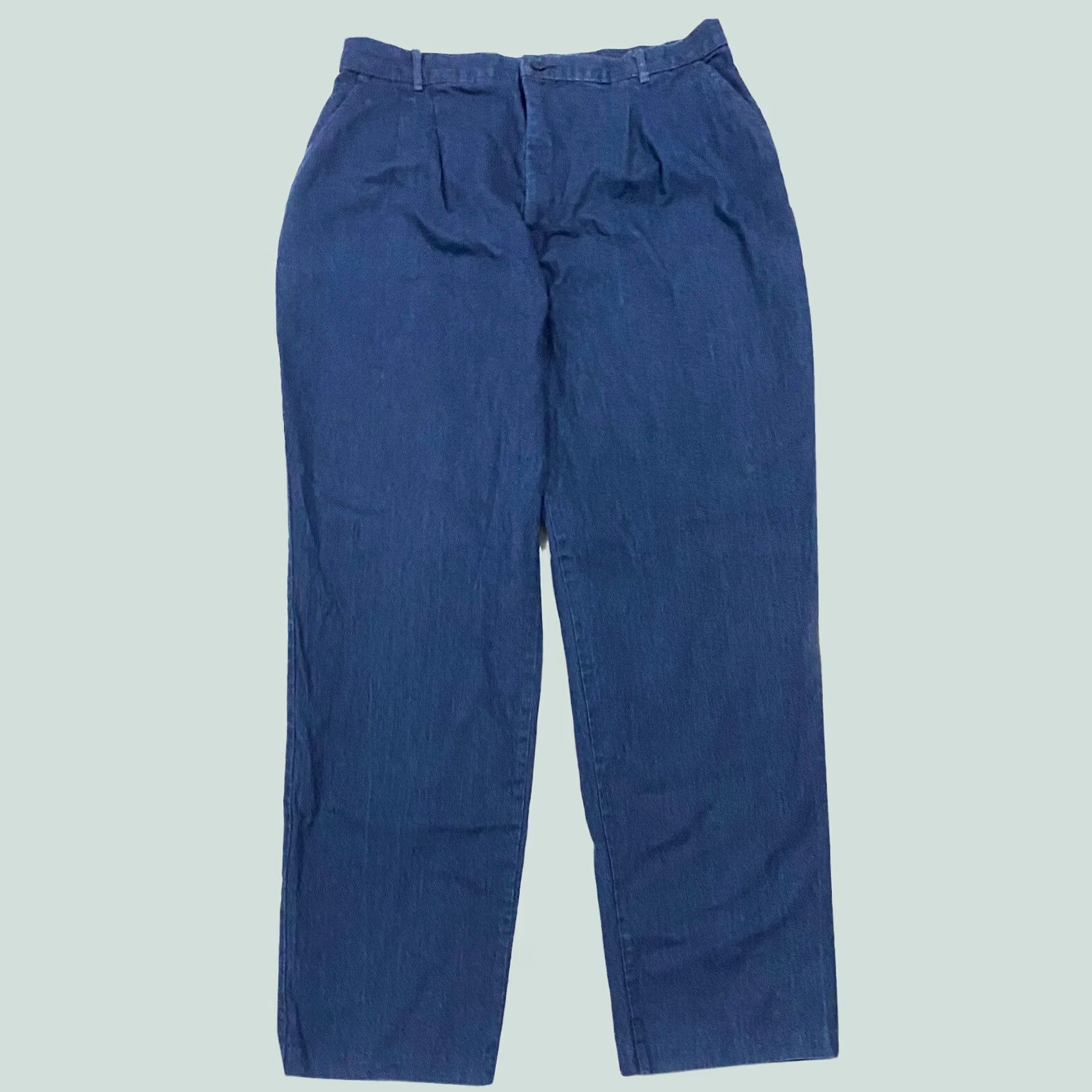 Levi's VINTAGE Levi's Sportswear Jeans Womens Size 22 Pleated High Waisted Blue Cotton 34” Waist 32” Inseam Mens Size 40" / US 18 - 1 Thumbnail