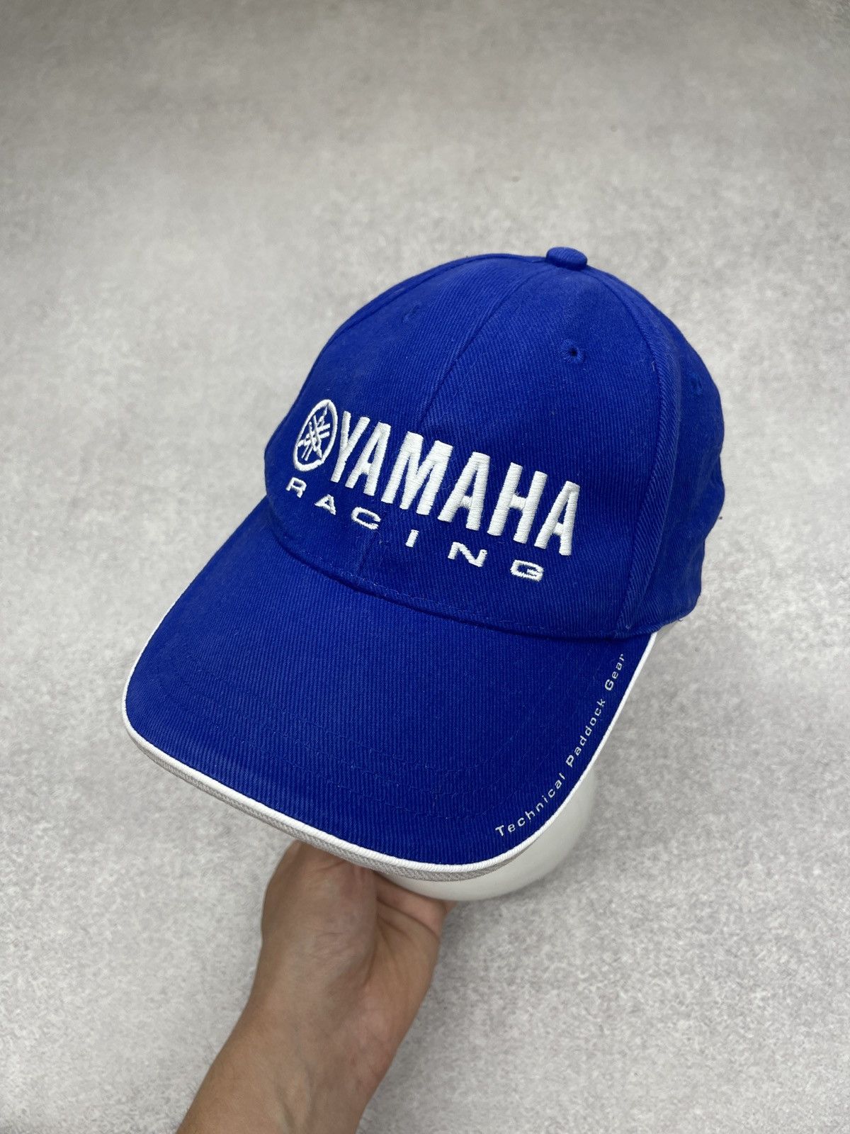 Yamaha Vintage Yamaha Racing Paddock Gear Cap Blue Y2K F1 Size ONE SIZE - 1 Thumbnail