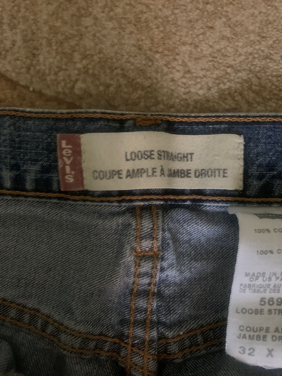 Levi's Vintage Clothing Levi 569 medium wash Size US 32 / EU 48 - 6 Thumbnail