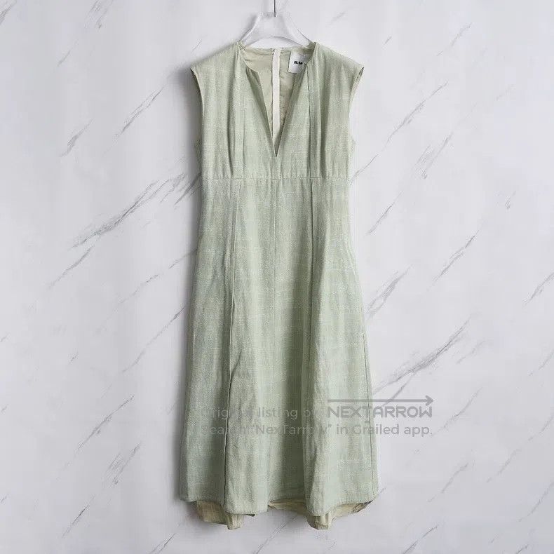 Jil Sander Jil Sander size 34 V-neck sleeveless waist dress Size XS / US 0-2 / IT 36-38 - 3 Thumbnail