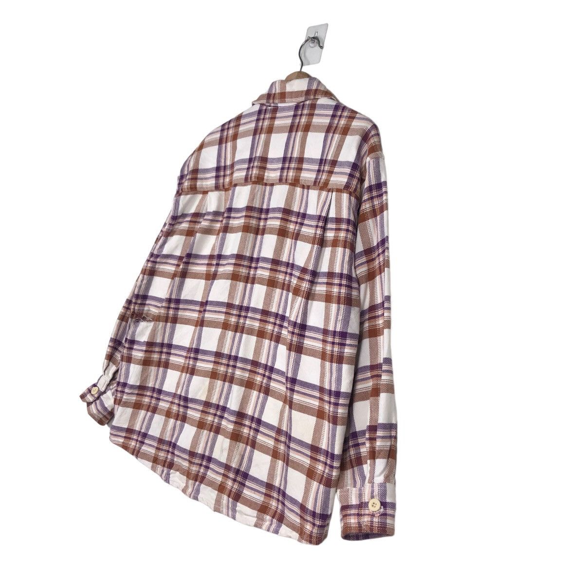 Issey Miyake Vintage Flannel Shirt Jacket GU Japan Tartan Design Checked Size US M / EU 48-50 / 2 - 11 Thumbnail