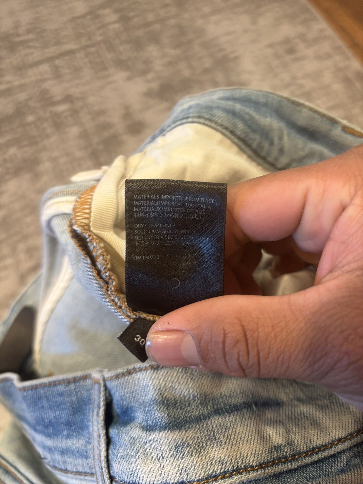 Amiri Amiri jeans Size US 30 / EU 46 - 12 Thumbnail