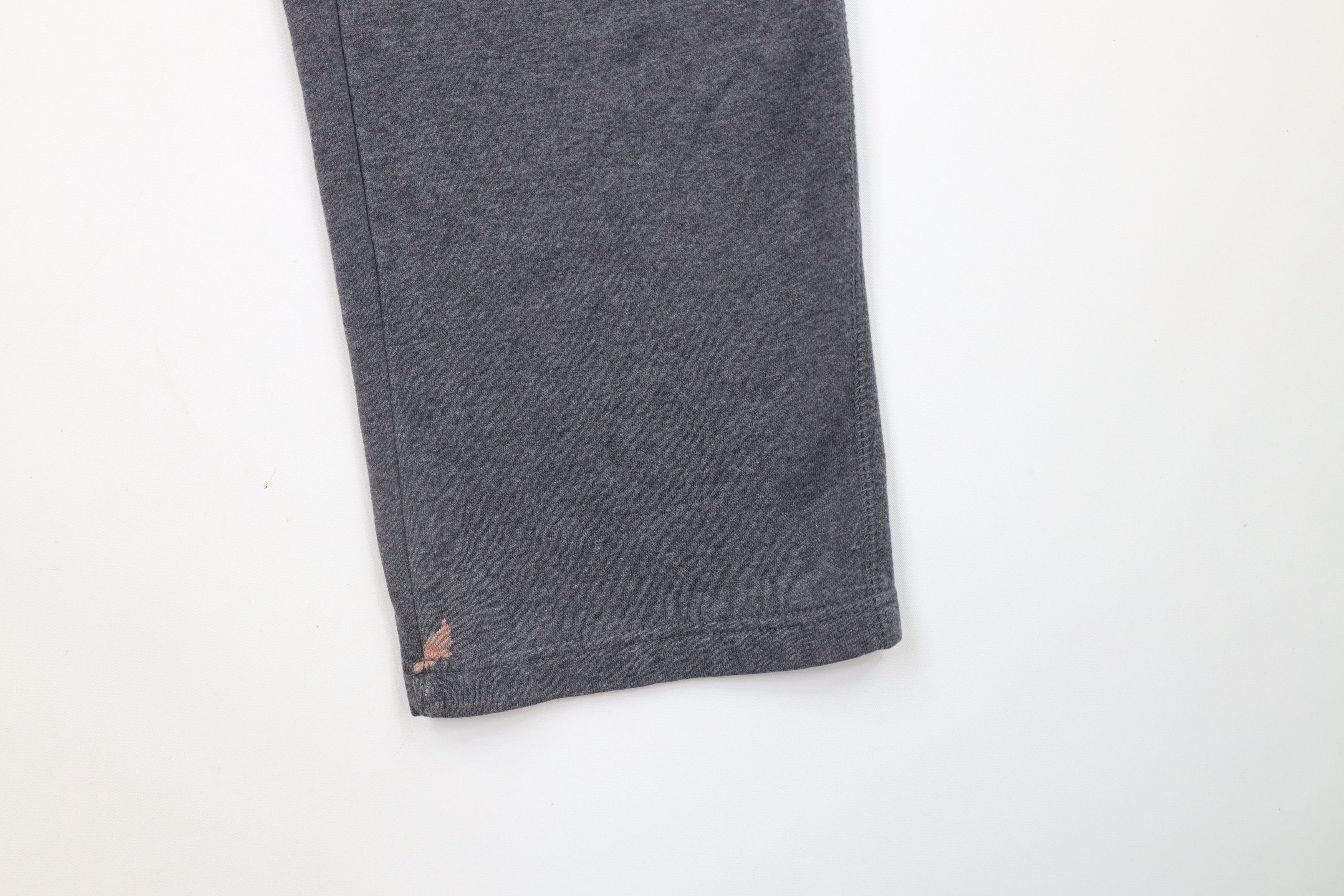 Nike × Vintage Vintage Nike Mini Swoosh Wide Leg Sweatpants Heather Gray Size US 34 / EU 50 - 5 Thumbnail