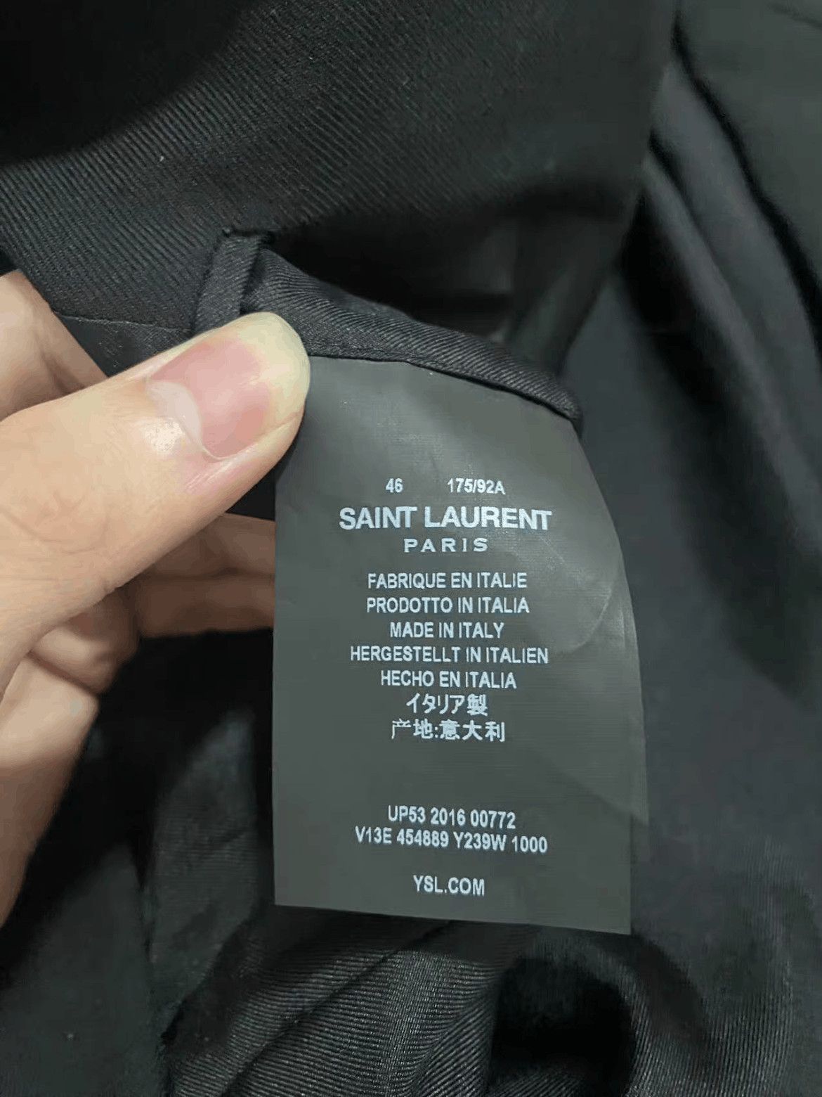 Saint Laurent Paris Sz 46 Saint Laurent Paris 17SS Snake Patch Jacket Size US S / EU 44-46 / 1 - 4 Thumbnail