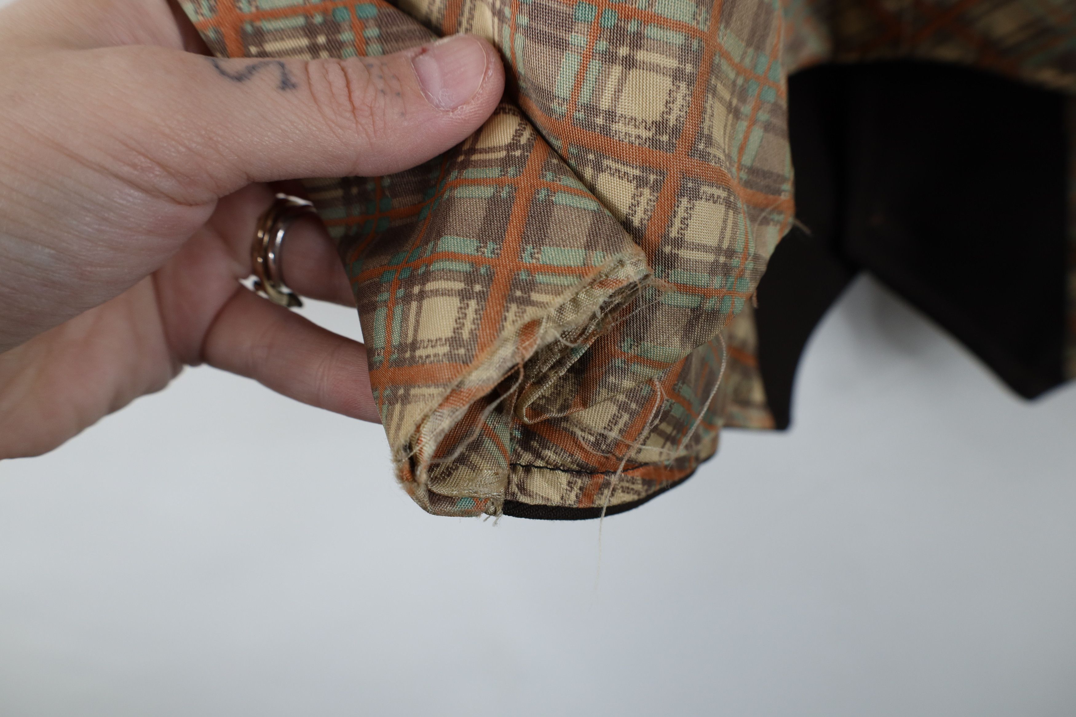 Vintage Vintage 50s 60s Rockabilly Wool Silk Suit Vest Jacket Brown Size US L / EU 52-54 / 3 - 12 Thumbnail