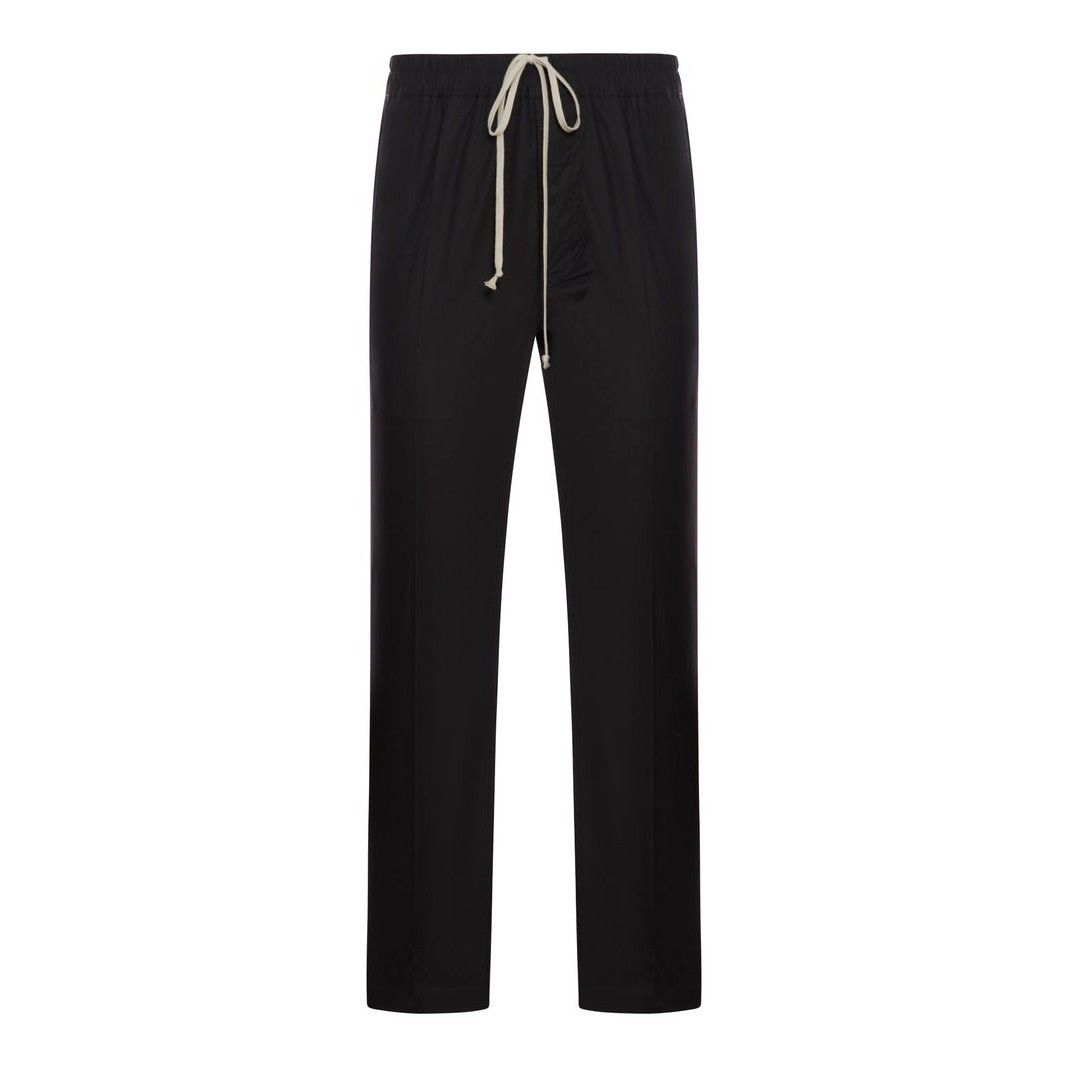 RICK OWENS Temple Dietrich Black Trousers New & Authentic (M