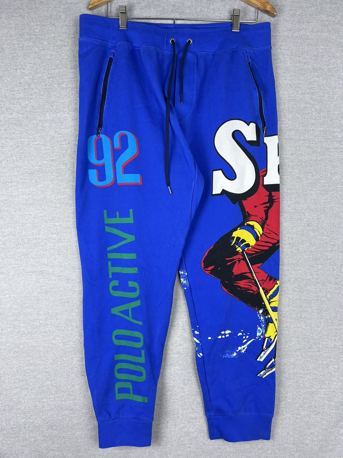 Polo Ralph Lauren Polo Ralph Lauren Alpine Downhill Ski 92 Active Double XL Size US 36 / EU 52 - 2 Thumbnail