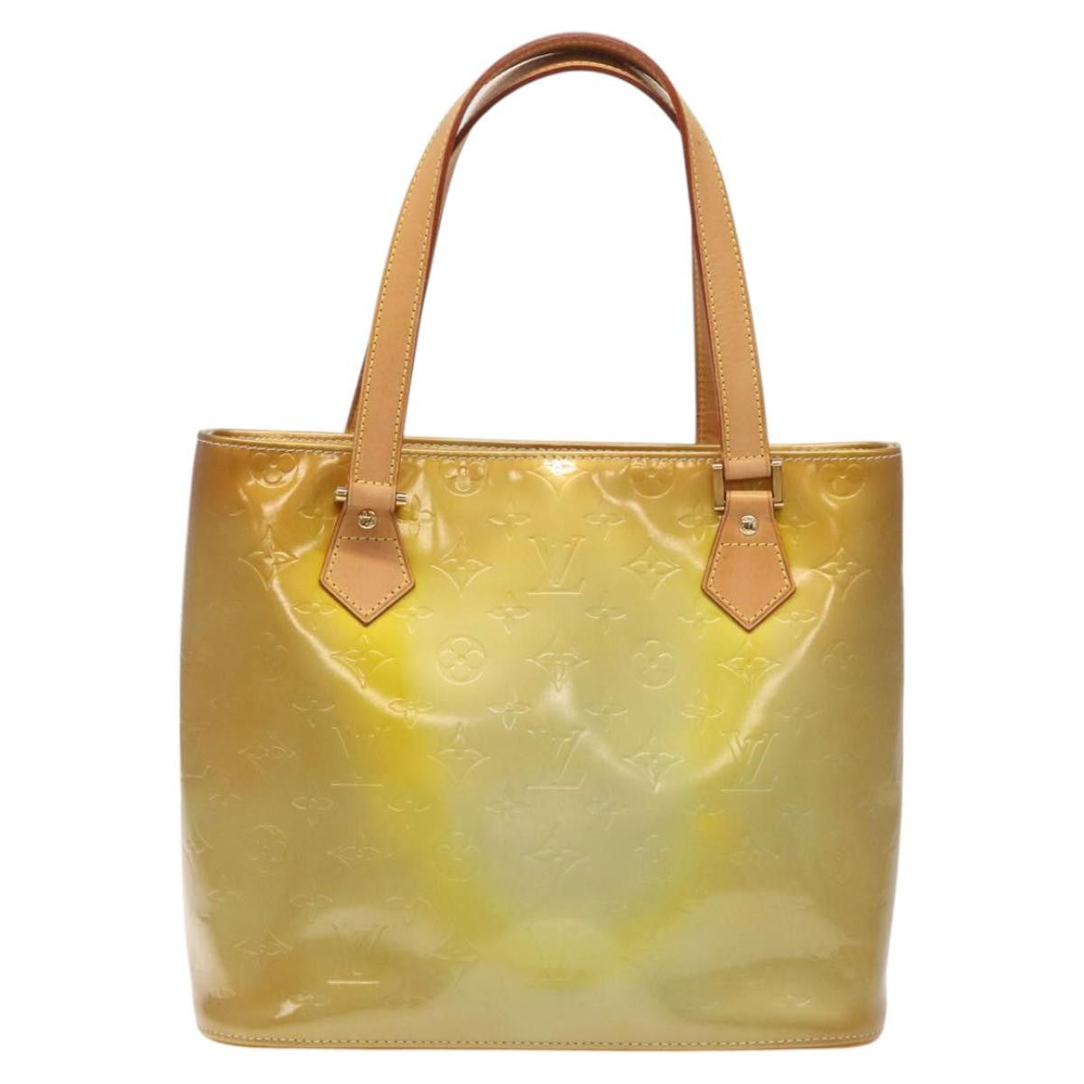 Louis Vuitton LOUIS VUITTON Monogram Vernis Houston Hand Bag Gris M91053 Size ONE SIZE - 13 Thumbnail