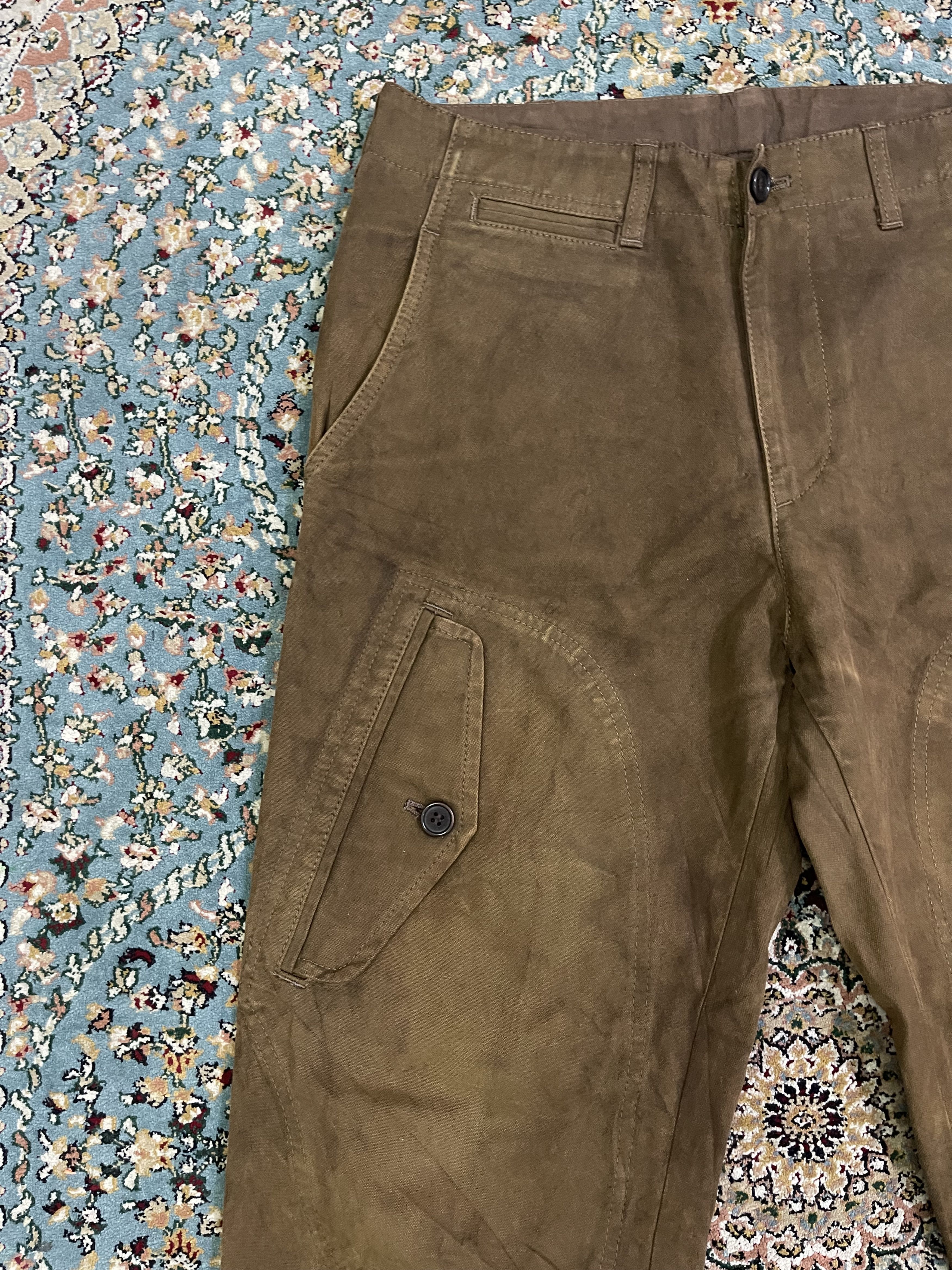 Comme des Garcons Homme Comme des Garcons Duck Canvas Cargo Trouser Size US 32 / EU 48 - 3 Thumbnail
