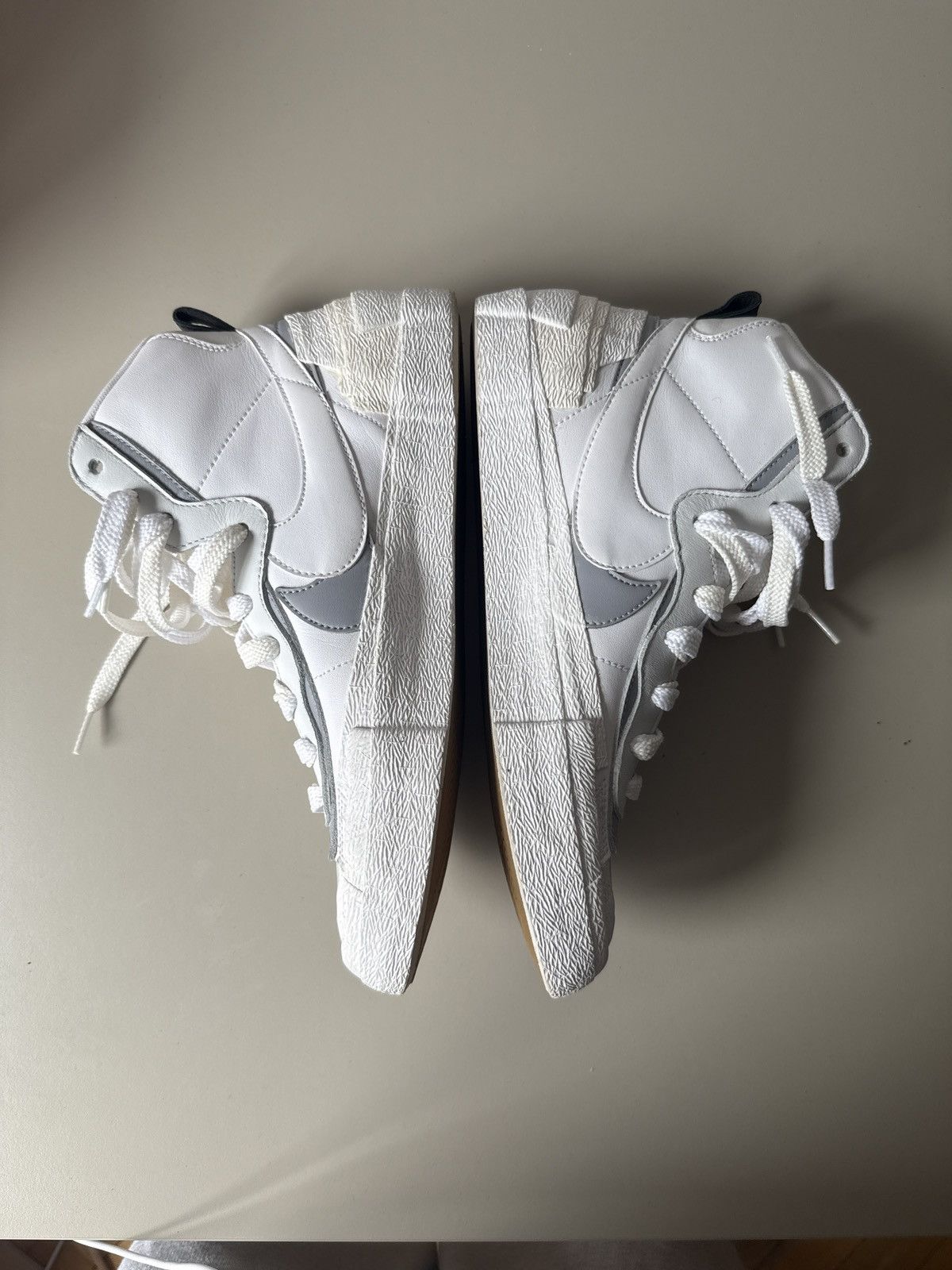 Nike × Sacai Nike Blazer Mid Sacai White Size US 8.5 / EU 41-42 - 3 Thumbnail