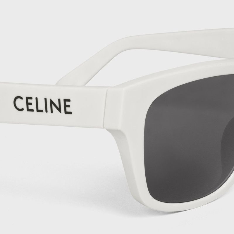 Celine o1bcso1str0326 4S249CPLB Size: OS / Sunglasses in White Size ONE SIZE - 4 Thumbnail