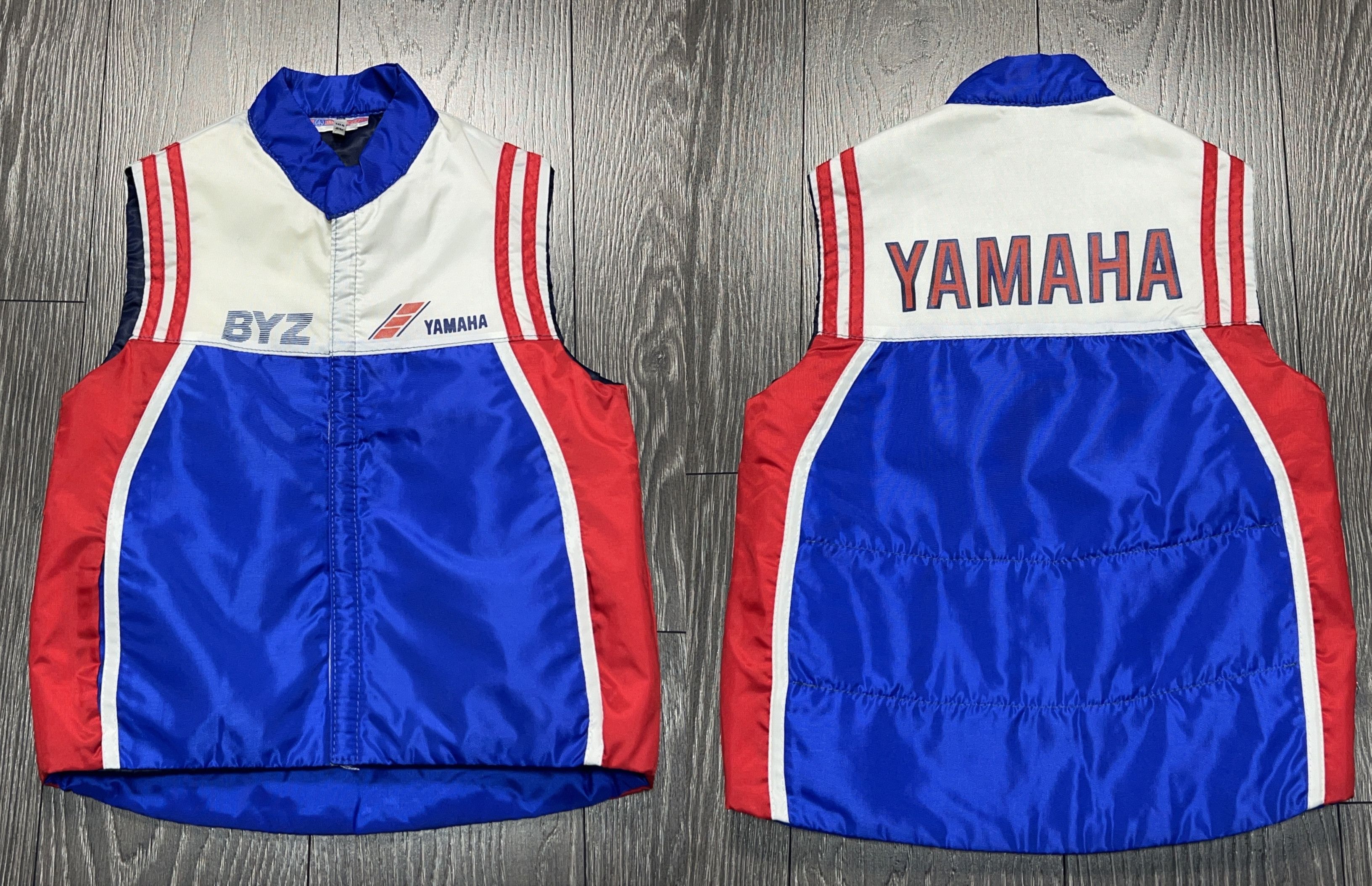 Yamaha Junior Kids Vintage BYZ Old School BMX Dirt Jump Gilet 164cm Size US XS / EU 42 / 0 - 1 Thumbnail