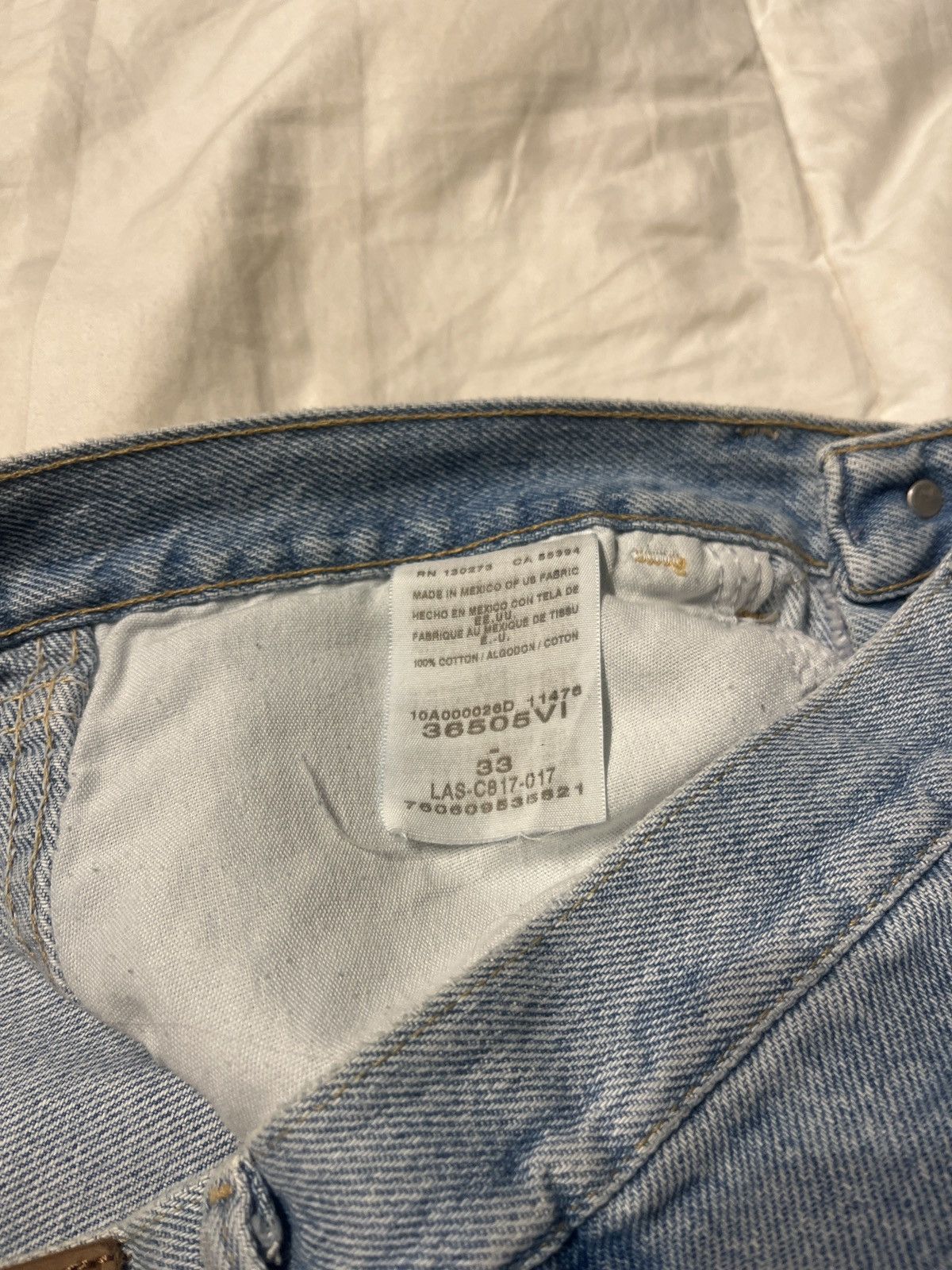 Vintage × Wrangler Denim blue jean jorts vintage thrifted wrangler Size US 33 - 2 Thumbnail
