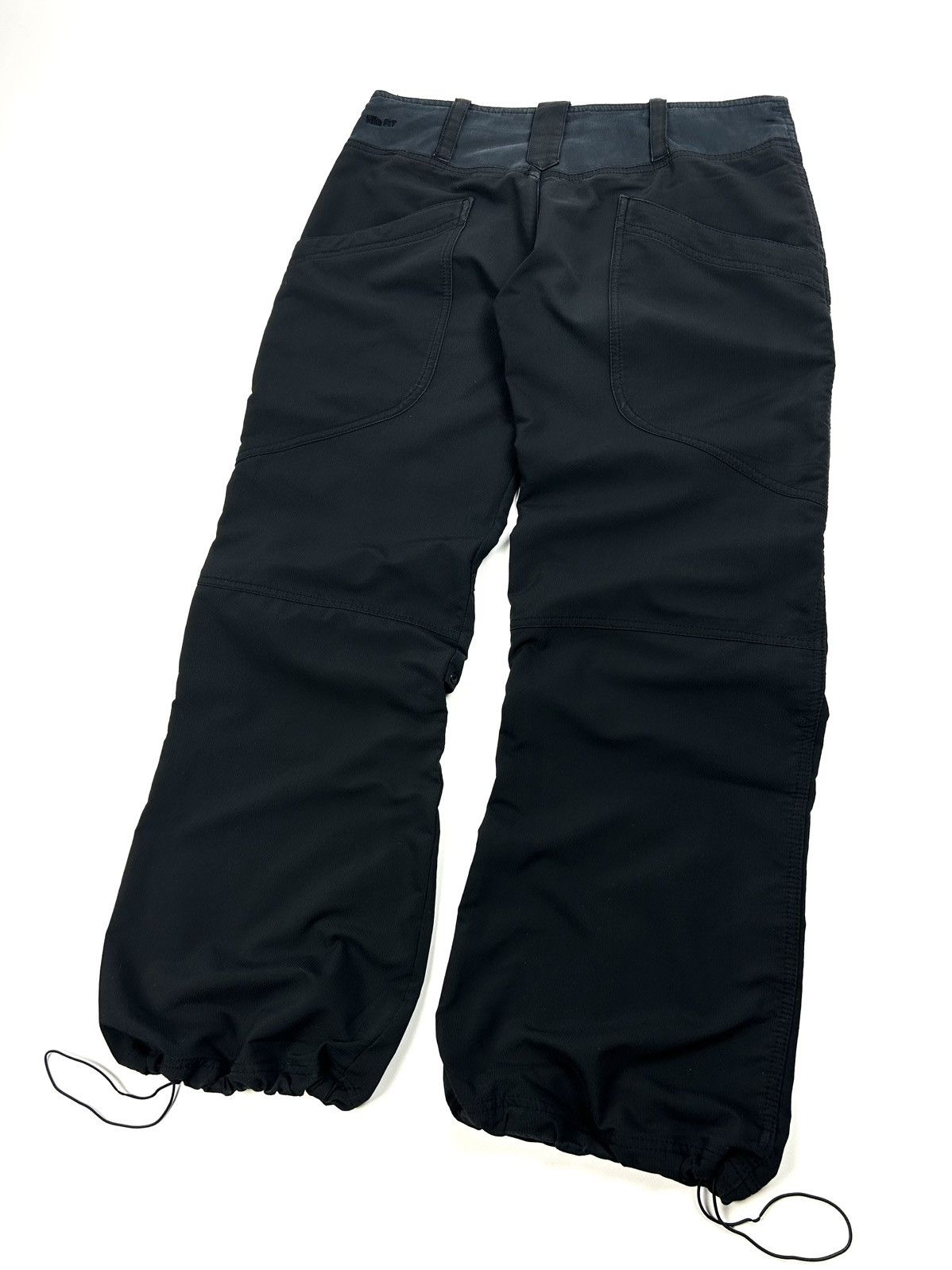 Nike Vintage Y2K Nike Baggy Fit Track Pants Nylon Black Women's M Size 30" / US 8 / IT 44 - 5 Thumbnail