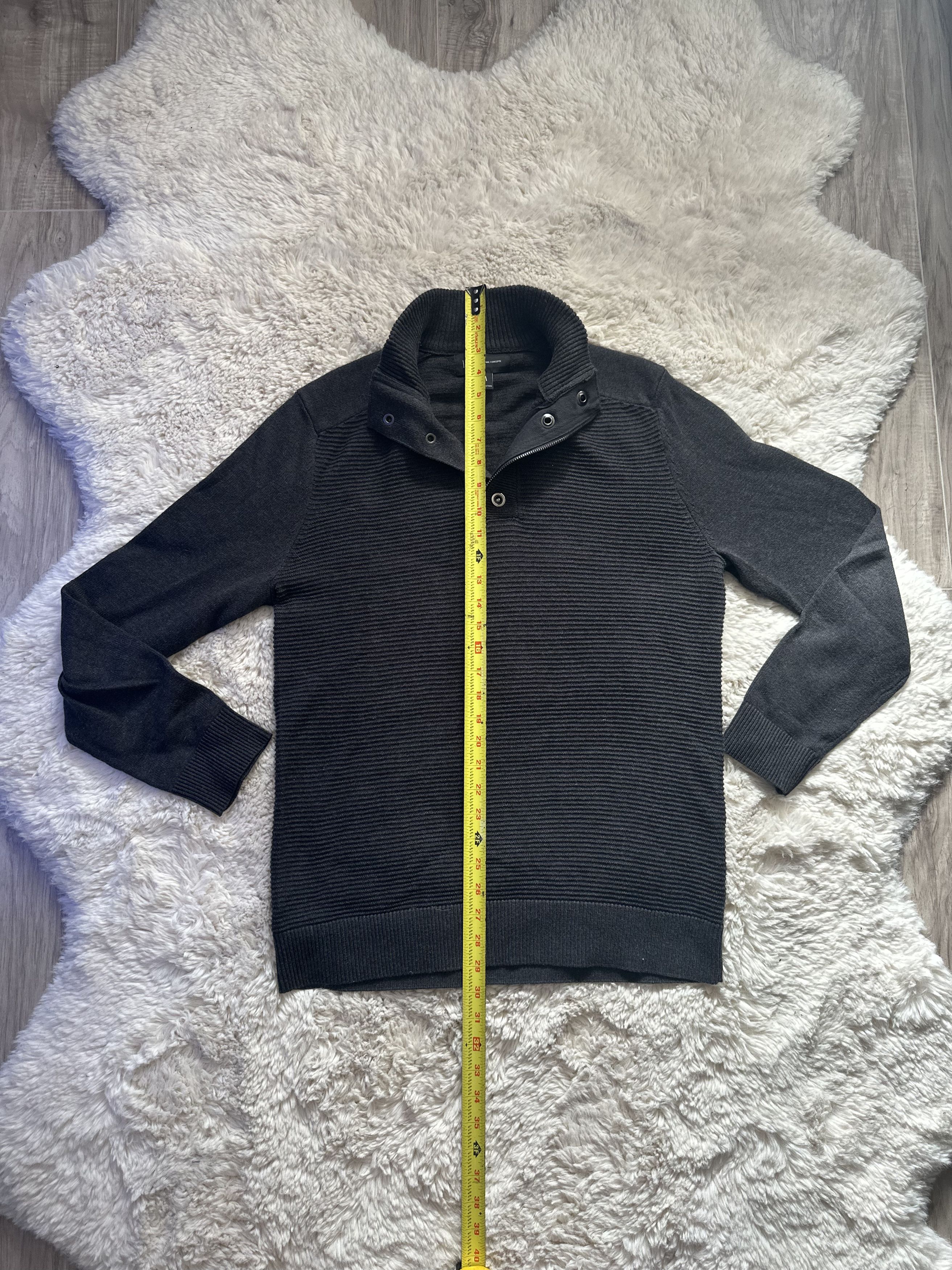 I.N.C INC International Concepts black long sleeve sweater Size US M / EU 48-50 / 2 - 8 Thumbnail
