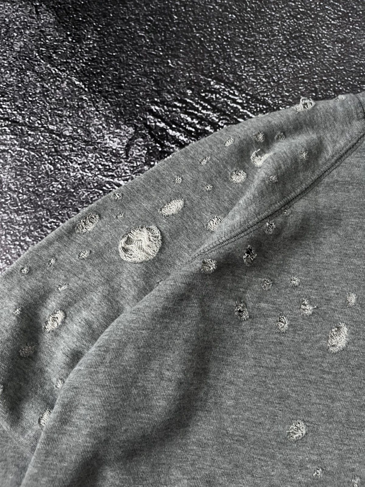 Drop Dead Clothing Vintage Drop Dead Distressed Grey sweatshirt Size US XS / EU 42 / 0 - 5 Thumbnail