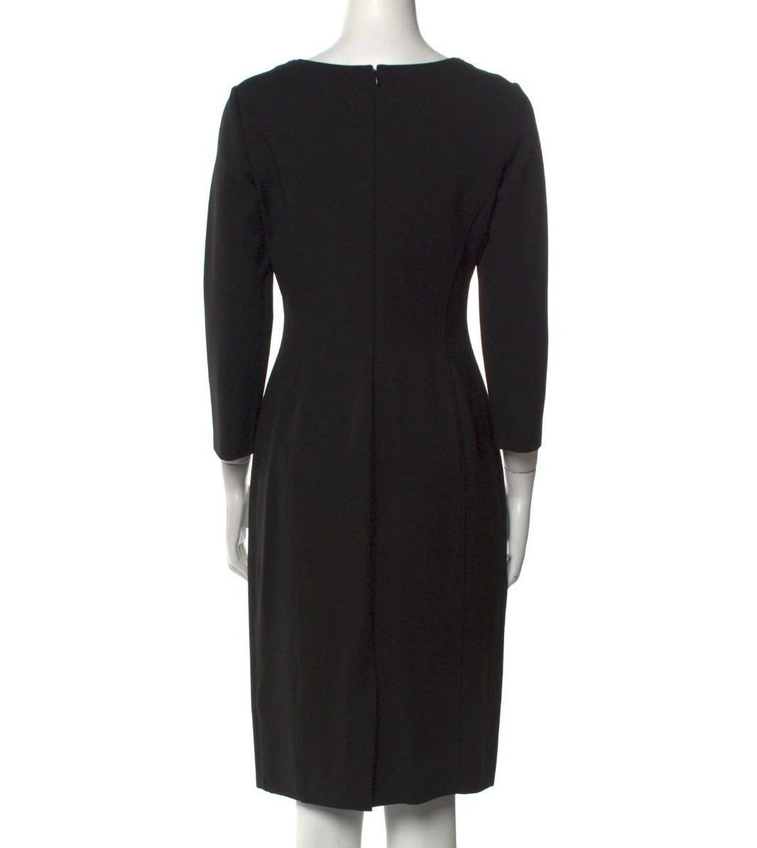 Armani Collezioni Armani Collezioni Sheath Dress – Black, Scoop Neck, Size 6 Size M / US 6-8 / IT 42-44 - 2 Thumbnail