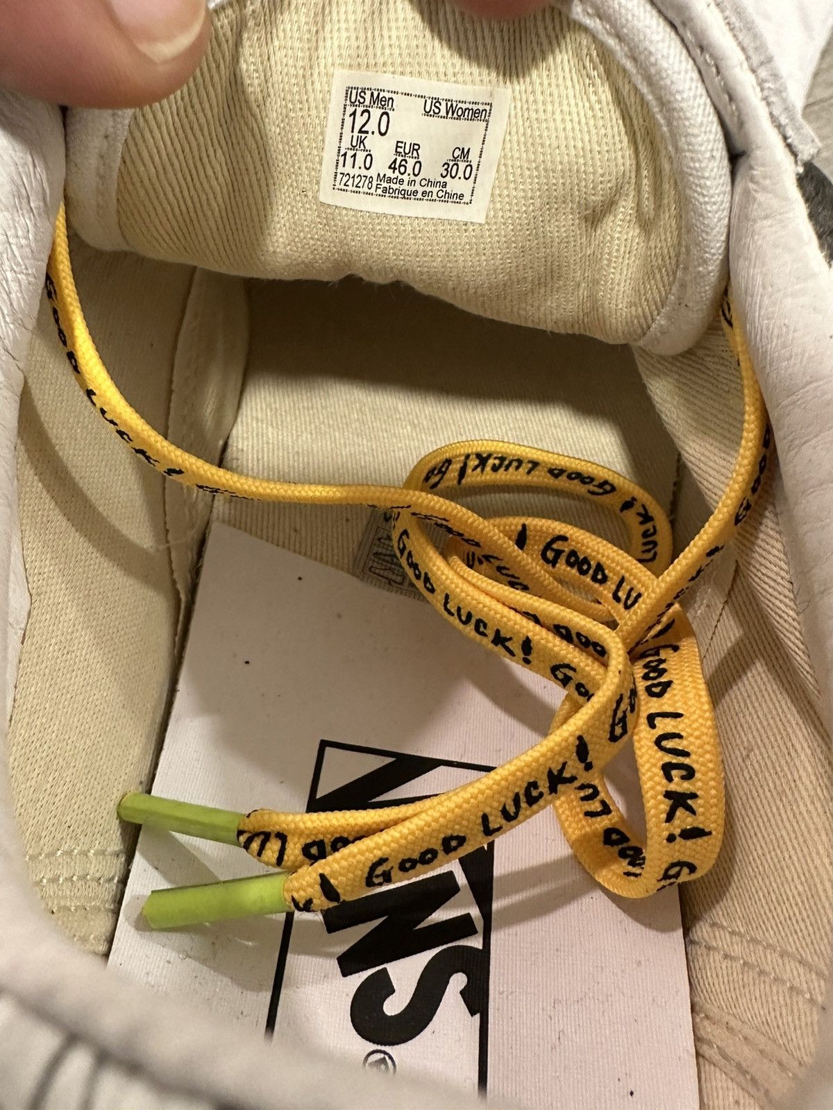 Gallery Dept. × Vans Gallery Dept Vans Old Skool Sz 12 Size US 12 / EU 45 - 6 Thumbnail