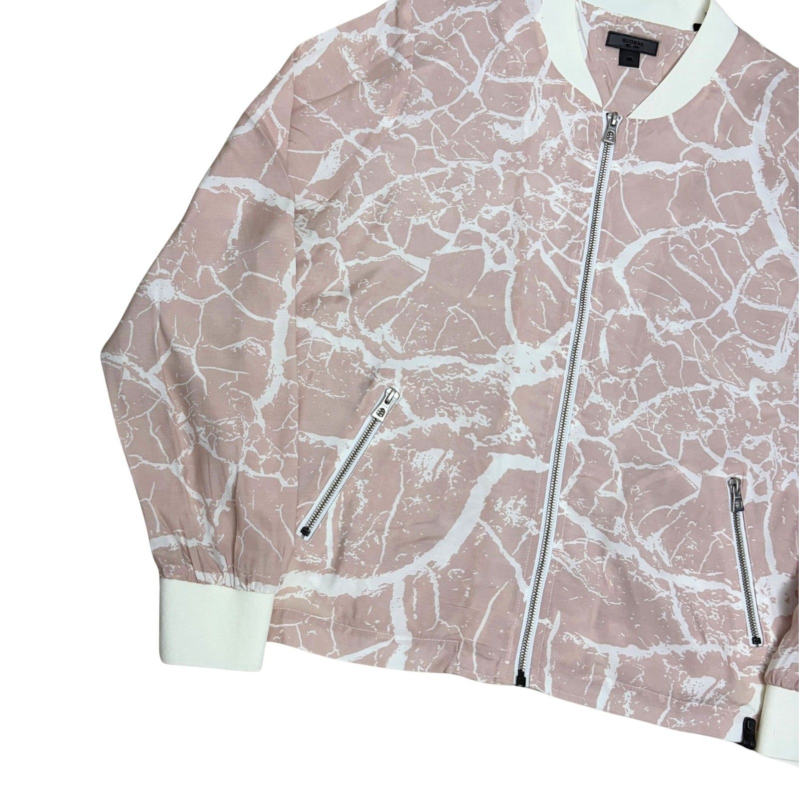 Rudsak Rudsak Luxury Light Jacket Bomber Pink Womens Large Size L / US 10 / IT 46 - 5 Thumbnail