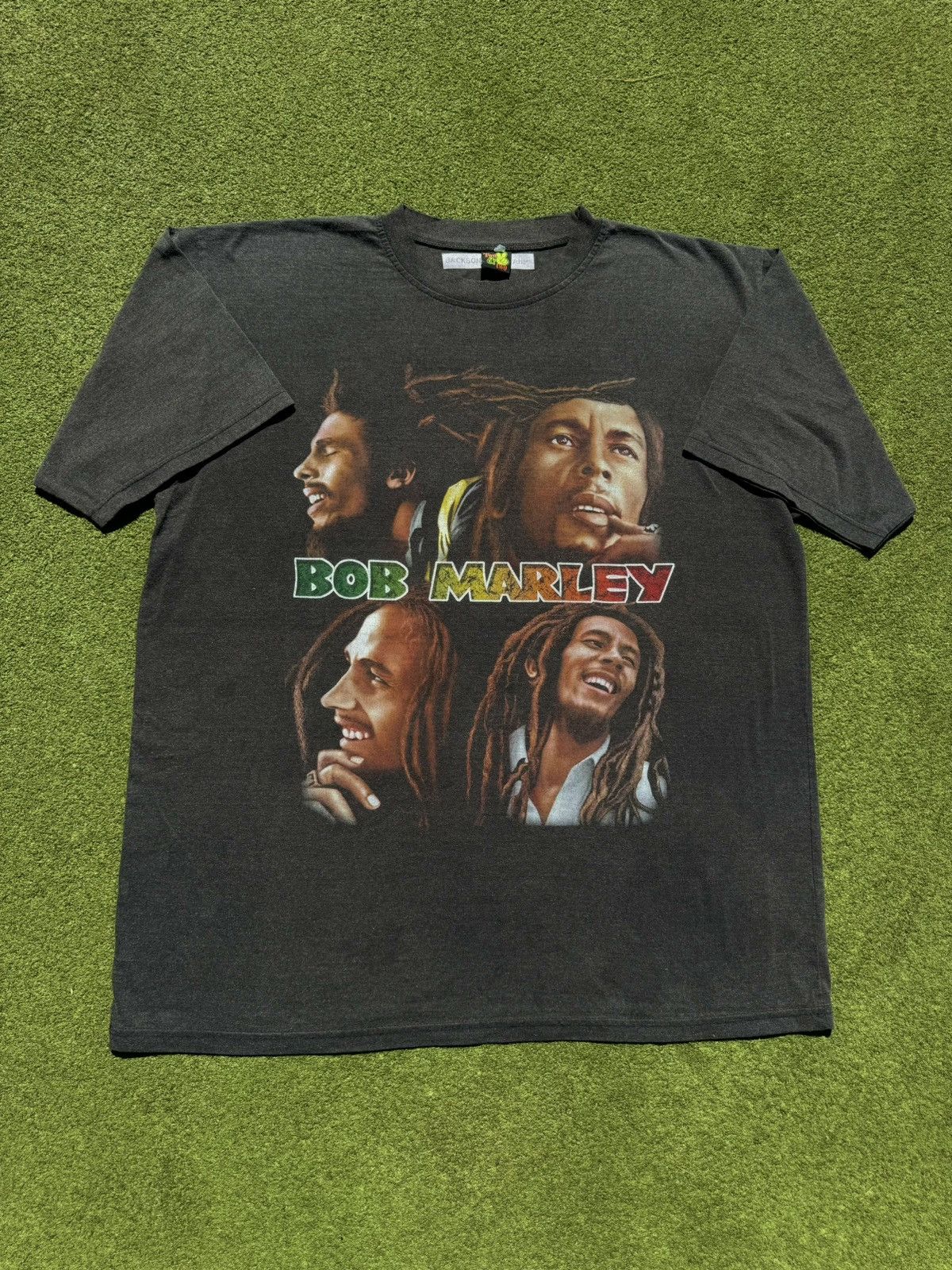 Bob Marley × Rap Tees × Vintage Bob Marley 90's Vintage Rap T-Shirt Size US XXL / EU 58 / 5 - 1 Thumbnail