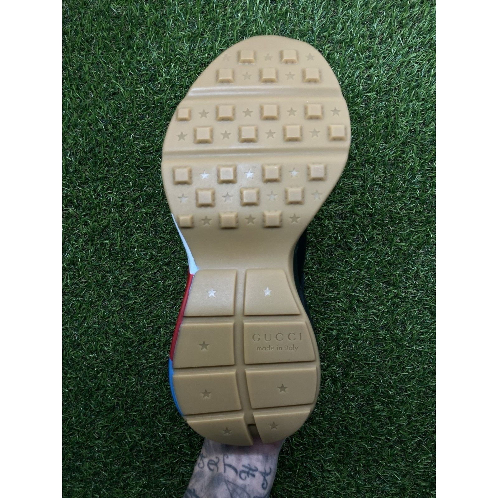 Gucci Size 5.5 G (6 US) - Gucci Rhyton ' Web Print ' | BRAND NEW! Size US 6 / EU 39 - 9 Thumbnail
