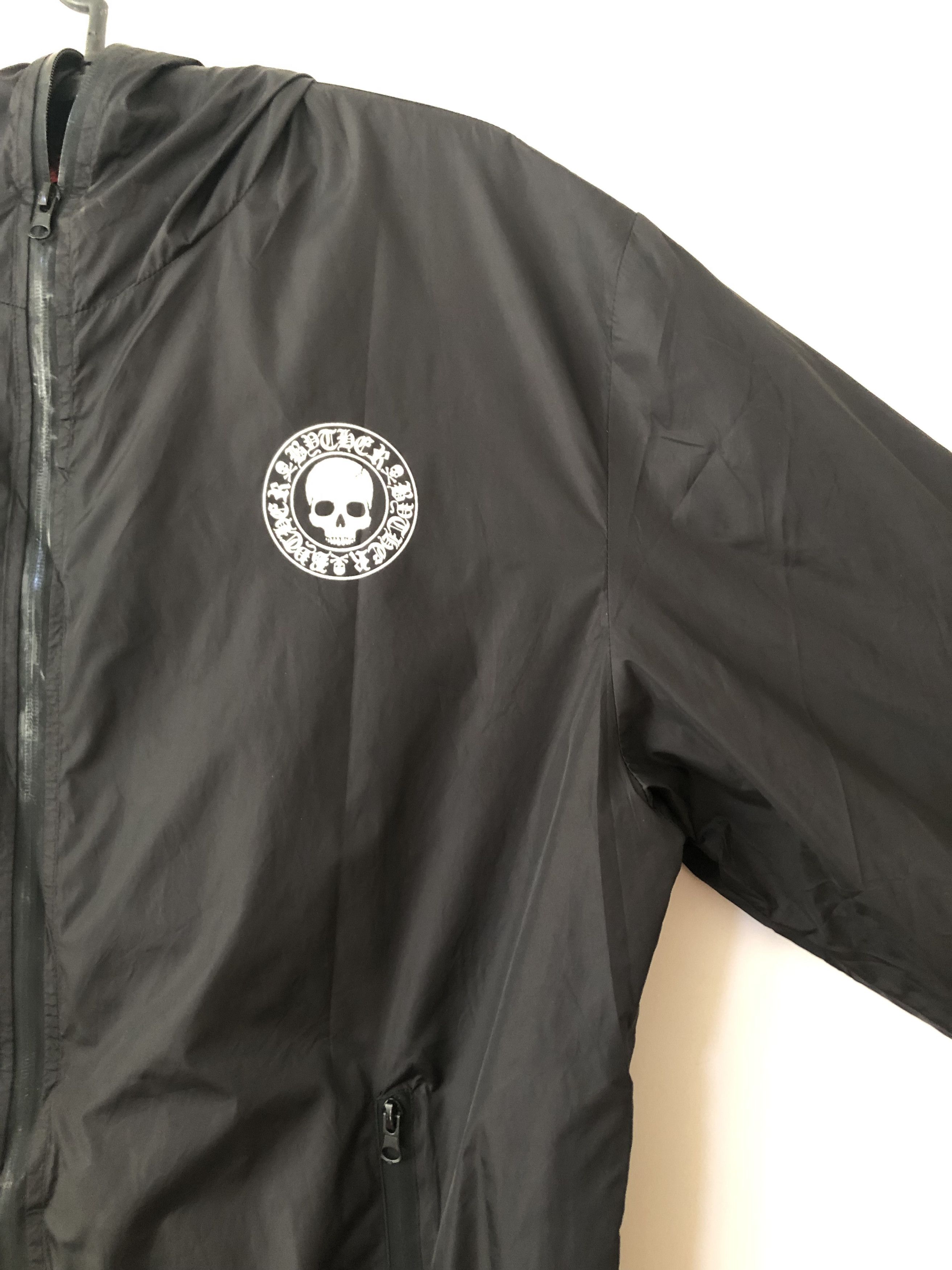 ByTheR BYTHER Skull Logo Printed Mens Jacket Windshield Hoodie Size US L / EU 52-54 / 3 - 6 Thumbnail