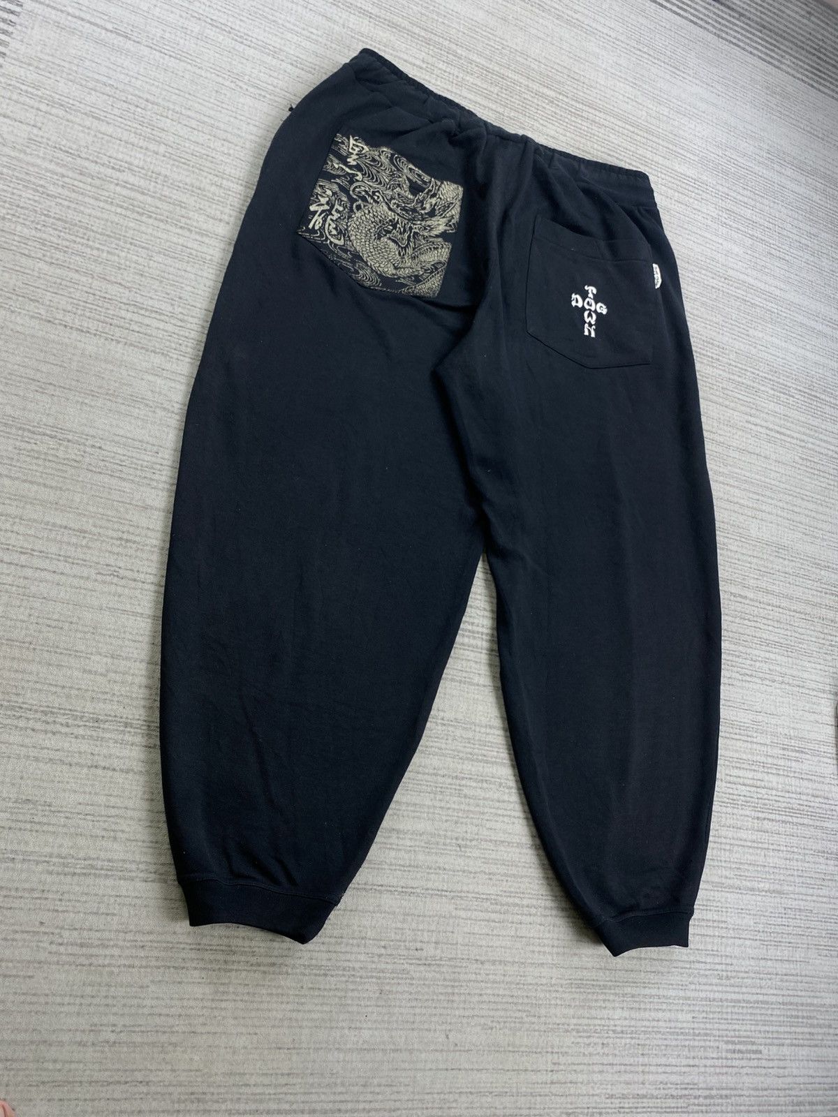 Dogtown Vintage Dog Town Cross Logo Sukajan Dragon Baggy Pants Size US 39 - 5 Thumbnail