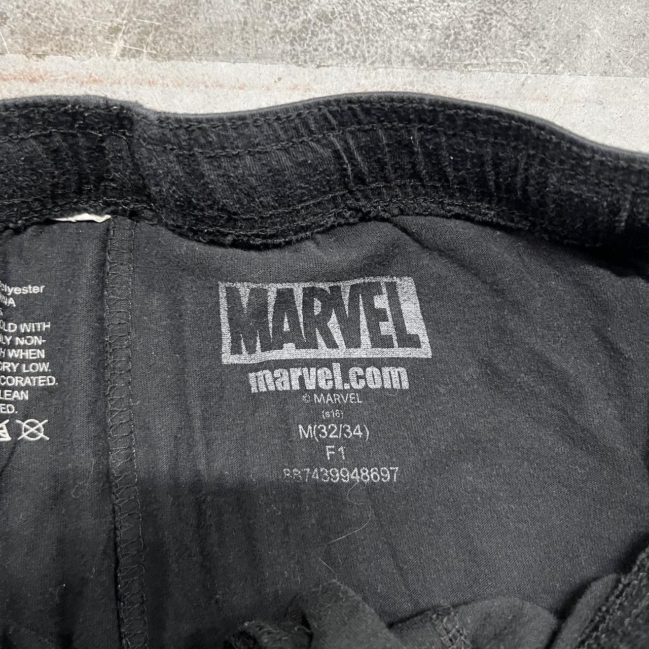 Marvel Comics Crazy Vintage Y2K/2000s Baggy Fit Marvel Studios Punisher SweatPants with adjustable waistband and Pockets! Size US 34 / EU 50 - 7 Thumbnail