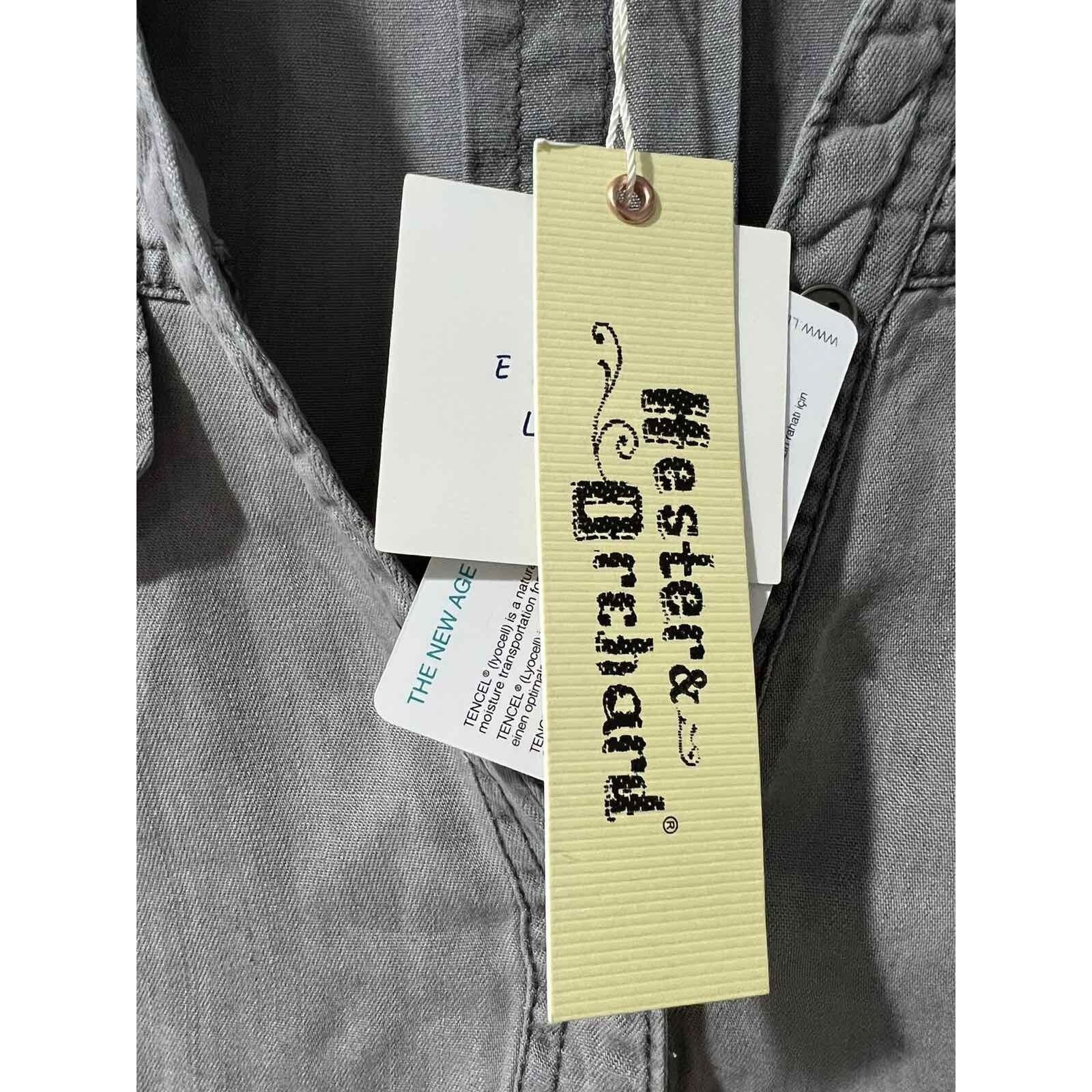 & Other Stories Hester & Orehard Split Neck Fringe Top Gray Size M A003288 Size M / US 6-8 / IT 42-44 - 10 Thumbnail