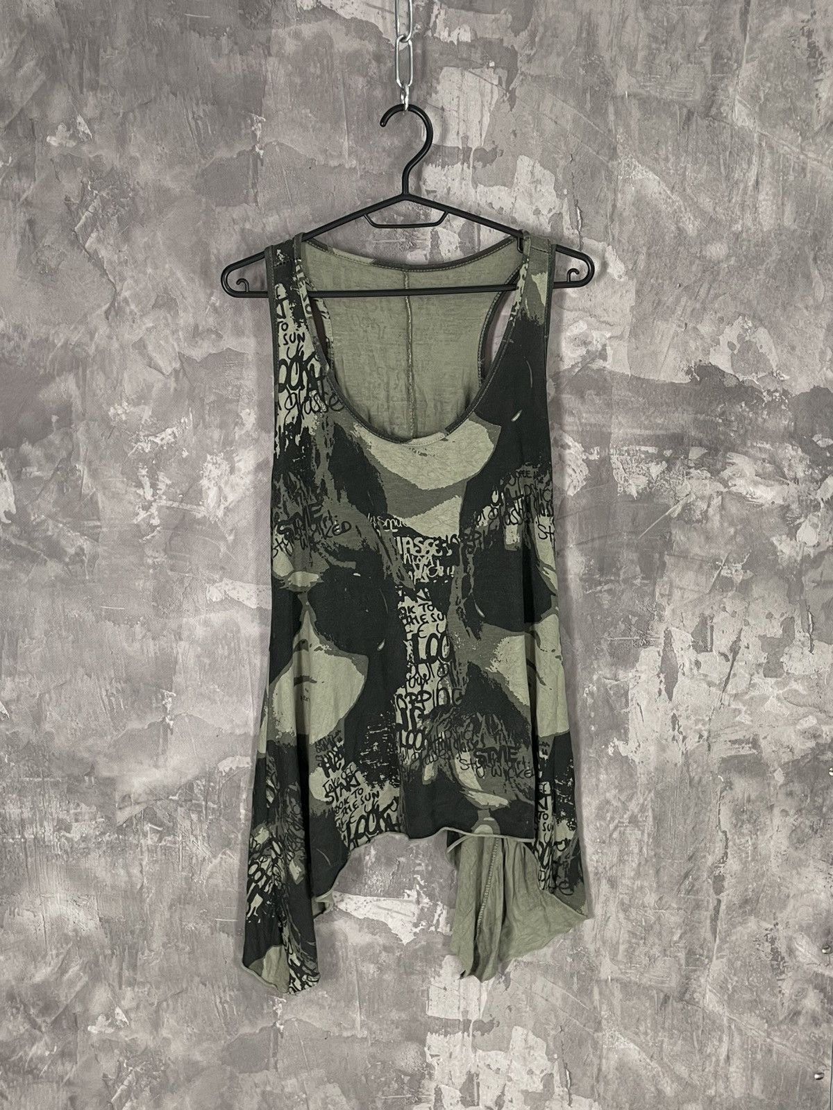 Vintage Y2K vintage mesh JPG Glam style tank top Size M / US 6-8 / IT 42-44 - 1 Thumbnail