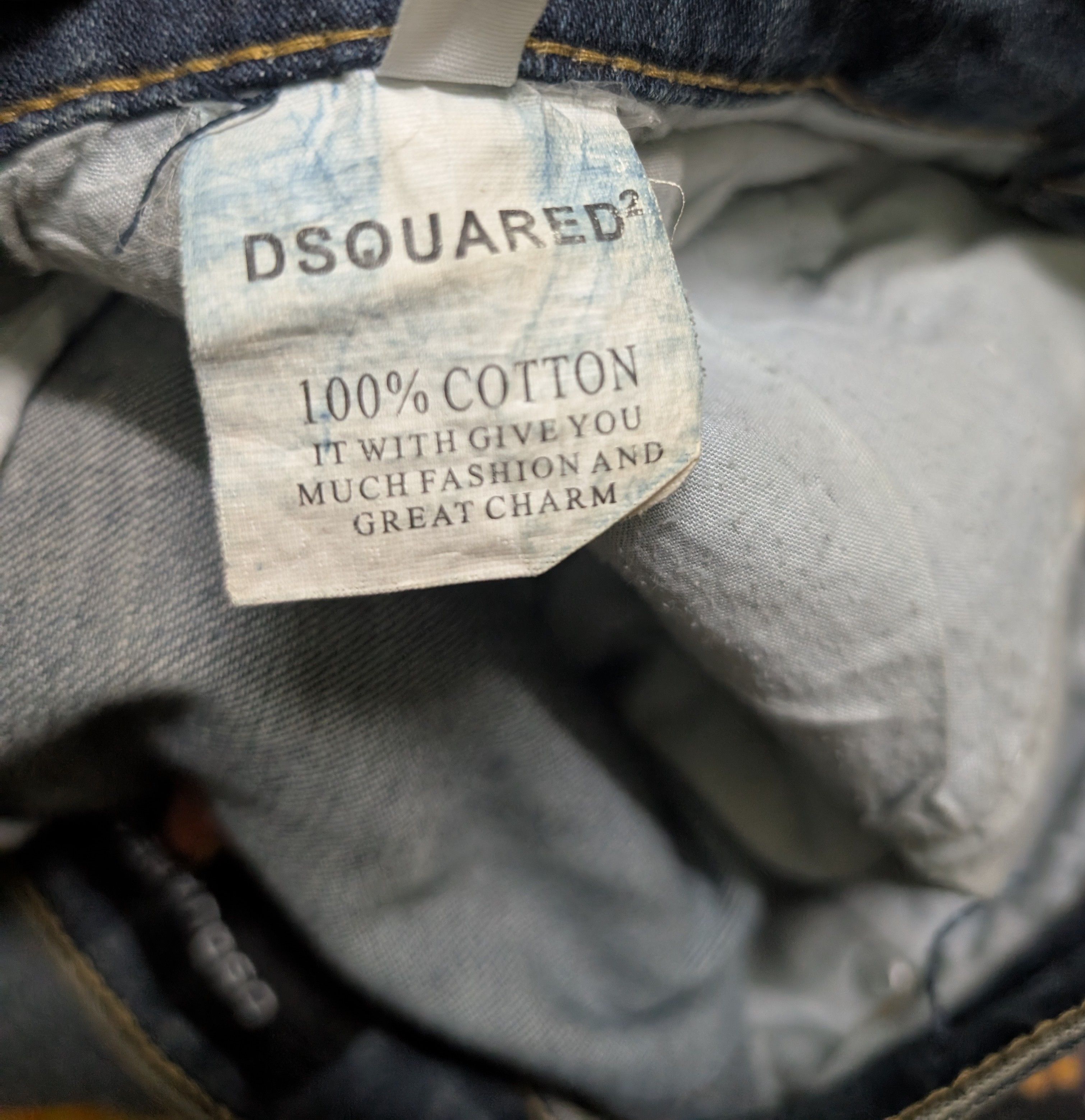 Dsquared2 Dsquared2 Italy Ripped Patch Work Low Rise Jeans Size US 30 / EU 46 - 9 Thumbnail