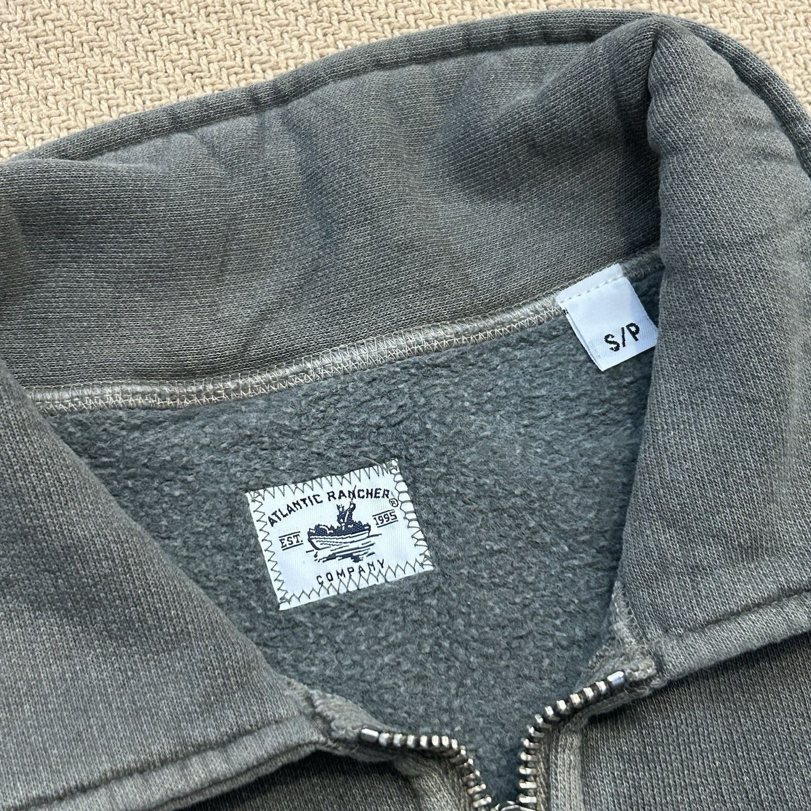Other NEW Atlantic Rancher Hudson Canyon 1/4 Zip Fleece Sweatshirt Size US S / EU 44-46 / 1 - 3 Thumbnail